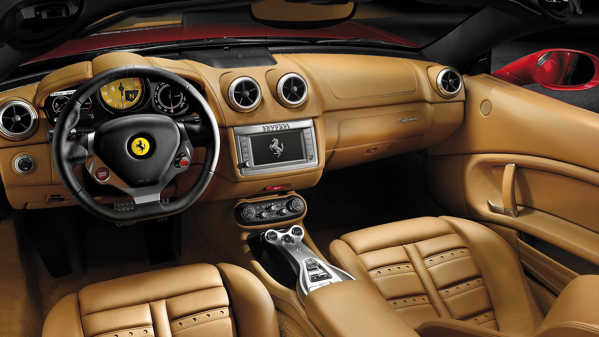  2009 Ferrari California Wallpaper.