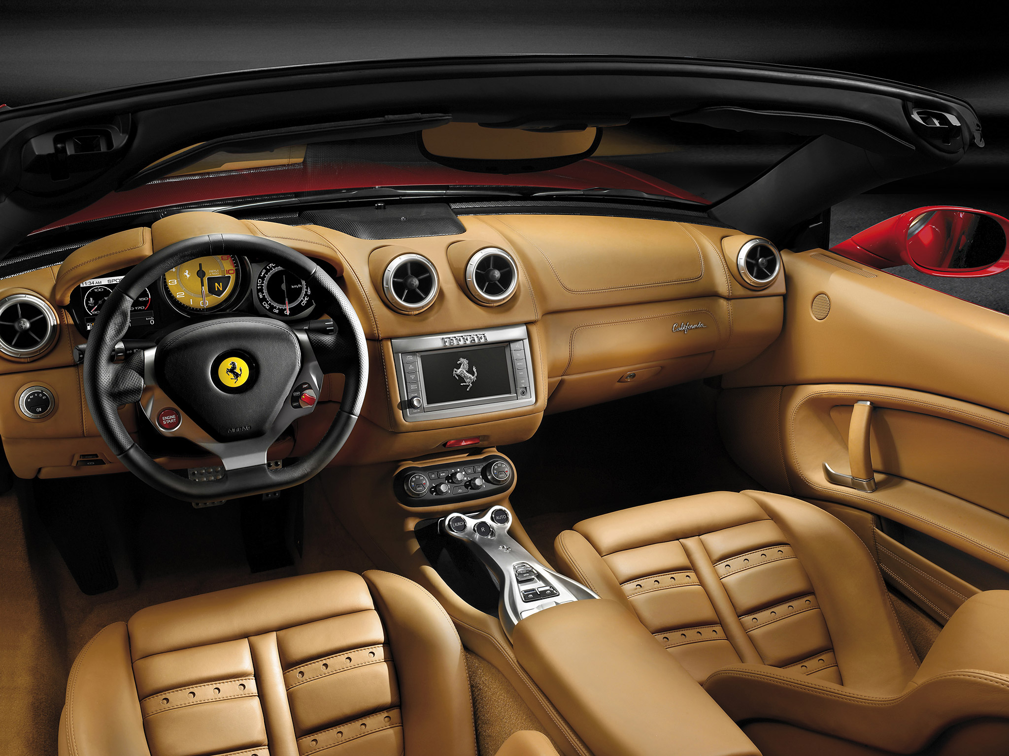  2009 Ferrari California Wallpaper.