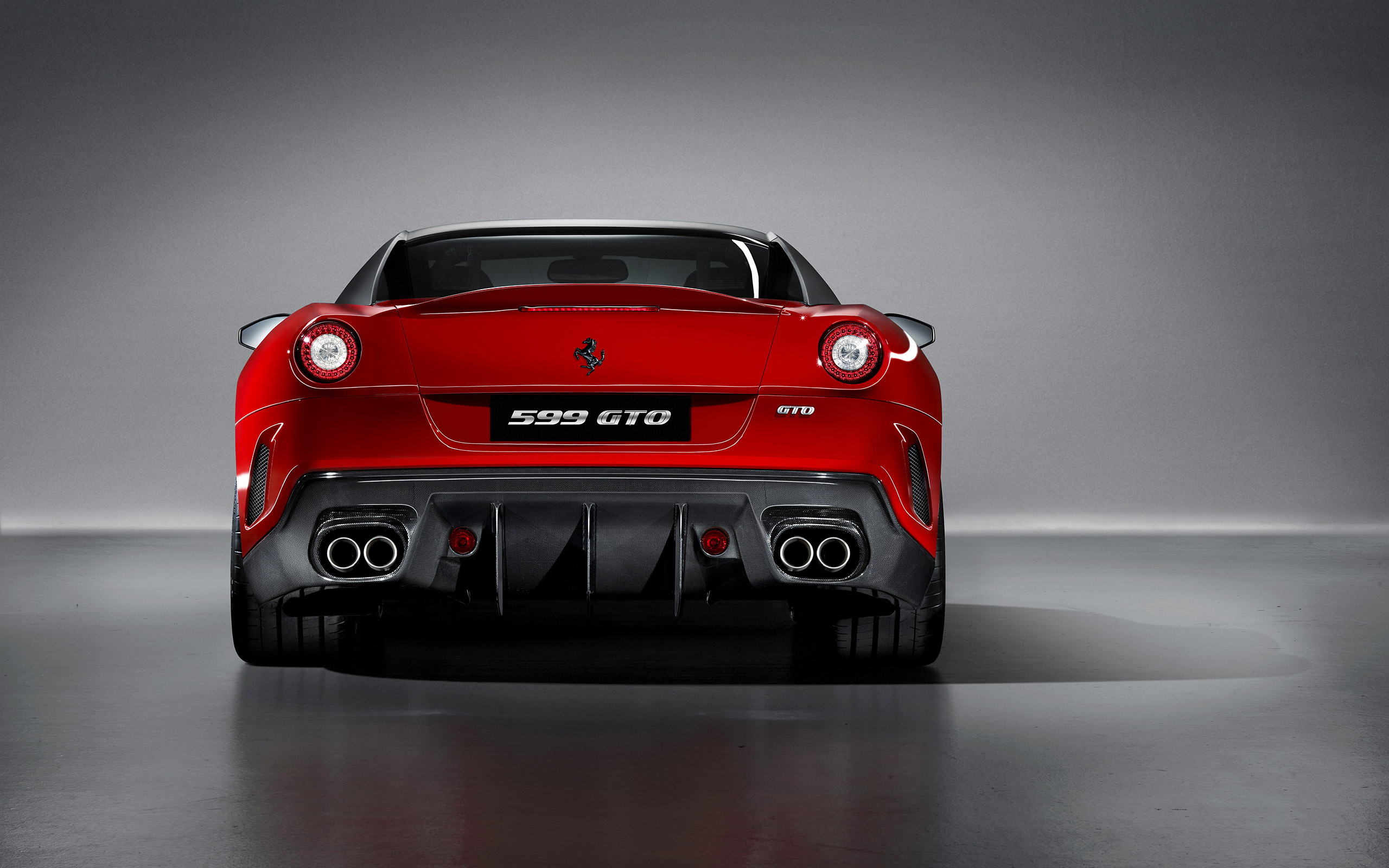  2010 Ferrari 599 GTO Wallpaper.