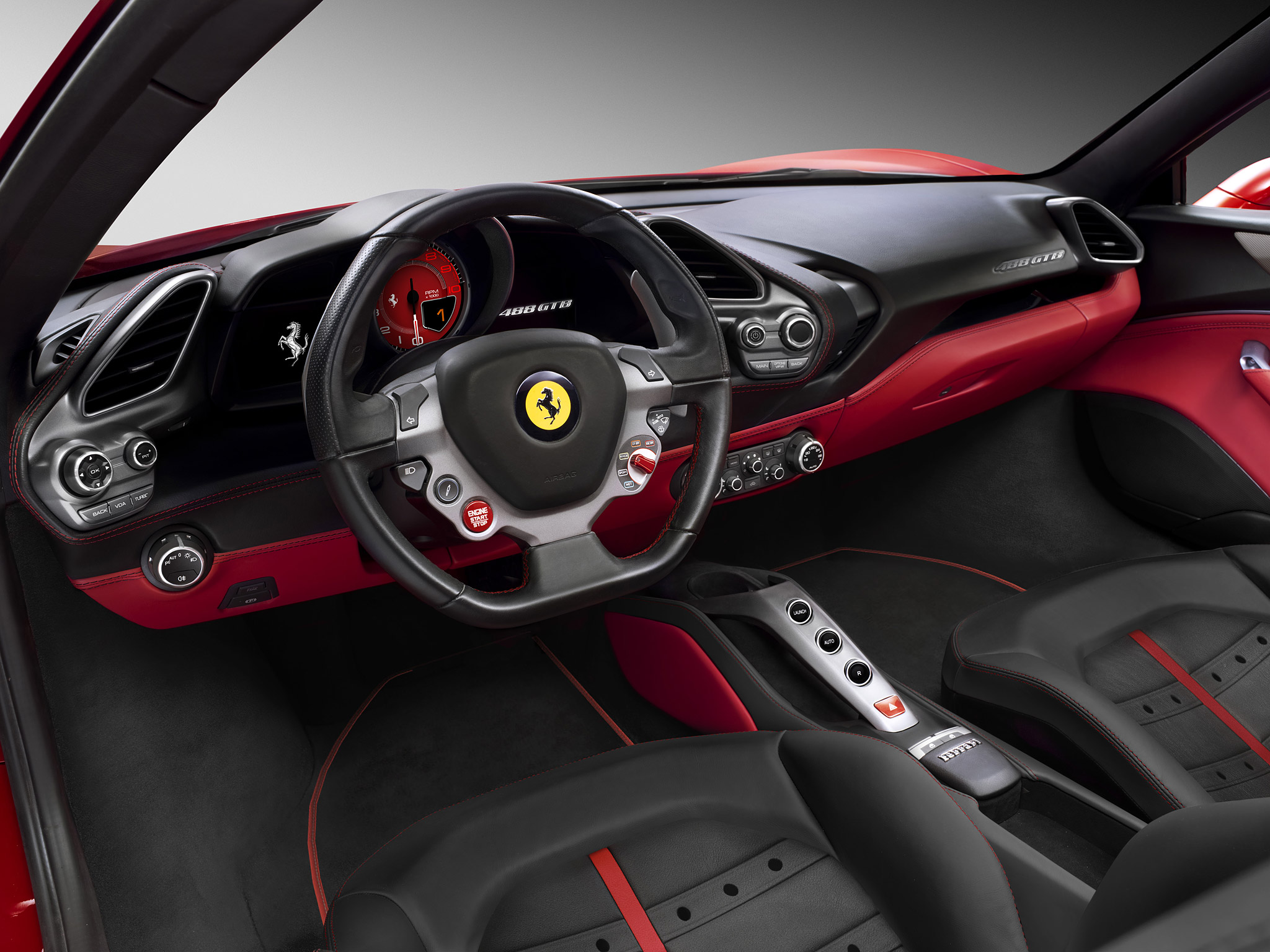 2016 Ferrari 488 GTB Wallpaper.