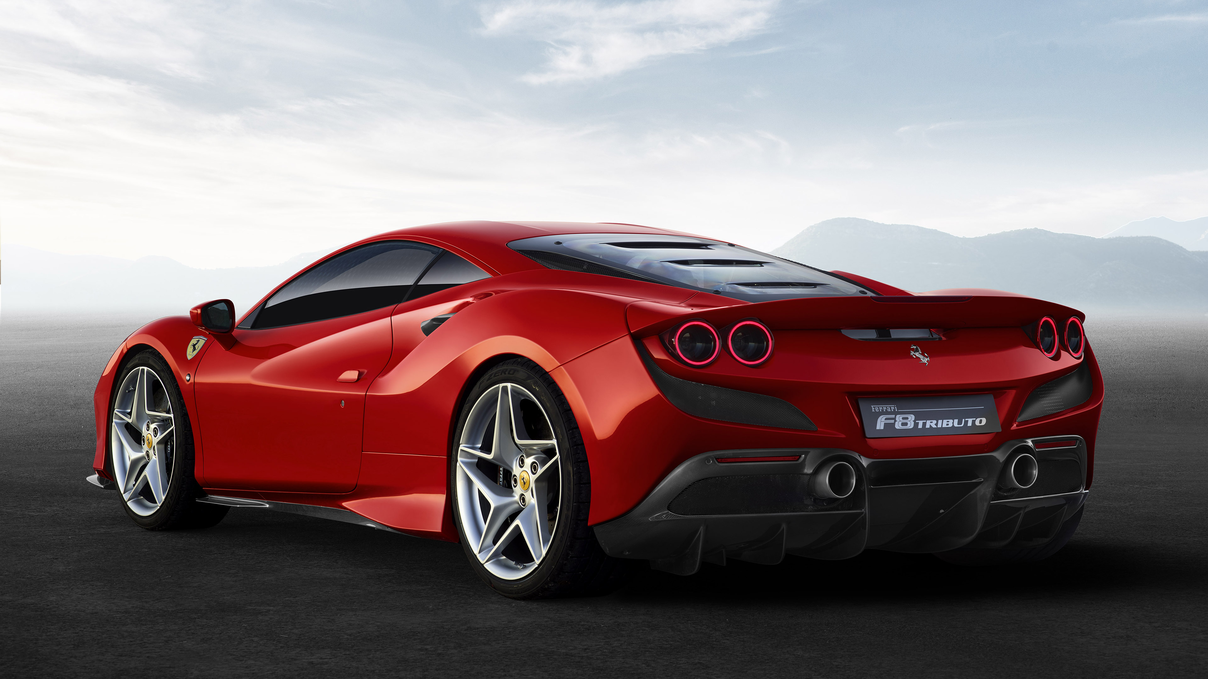  2020 Ferrari F8 Tributo Wallpaper.
