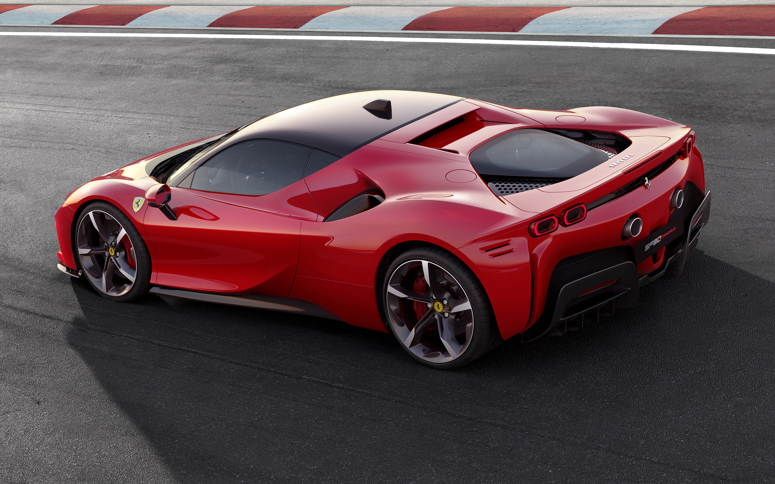  2020 Ferrari SF90 Stradale Wallpaper.