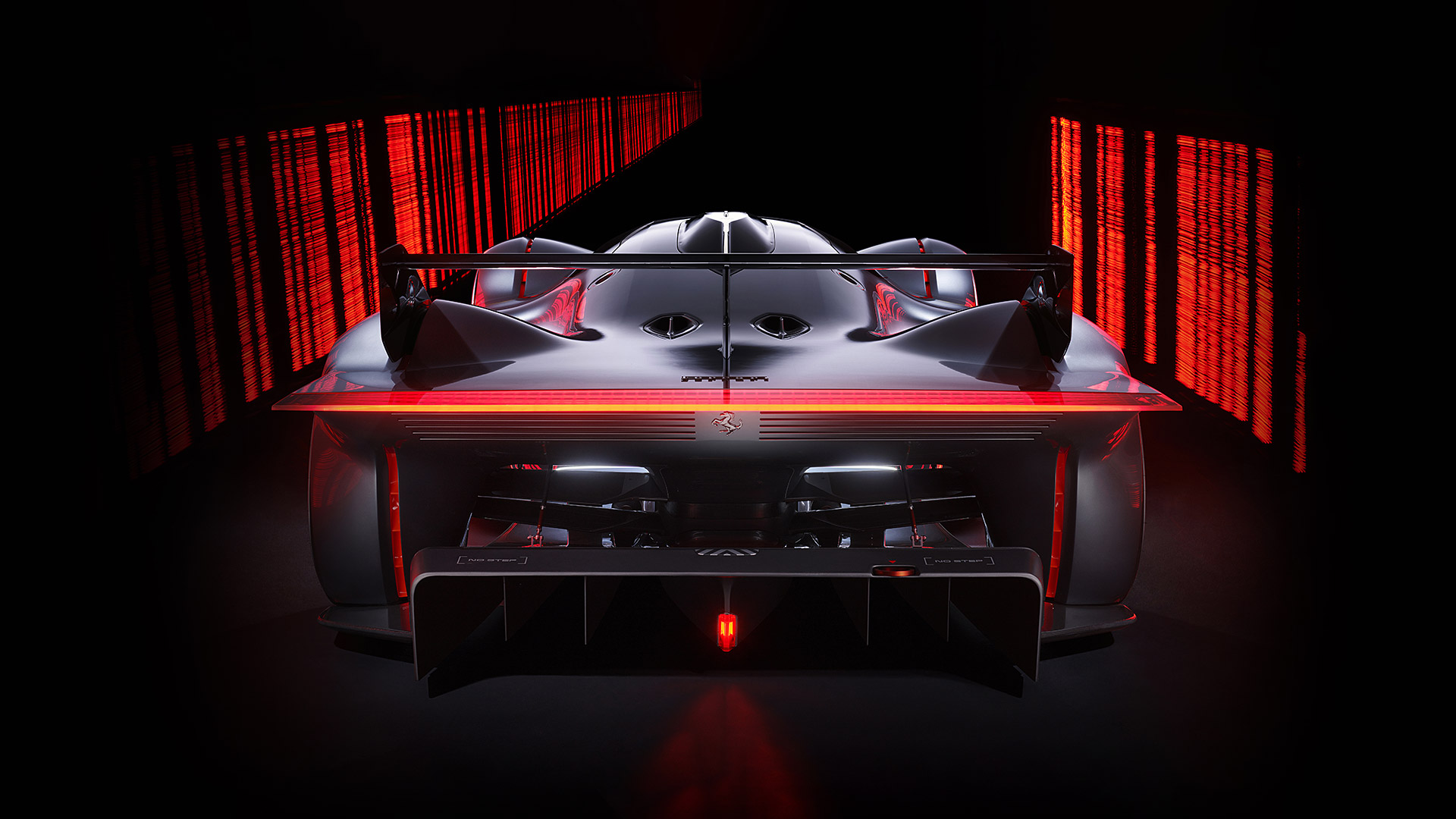  2022 Ferrari Vision Gran Turismo Concept Wallpaper.