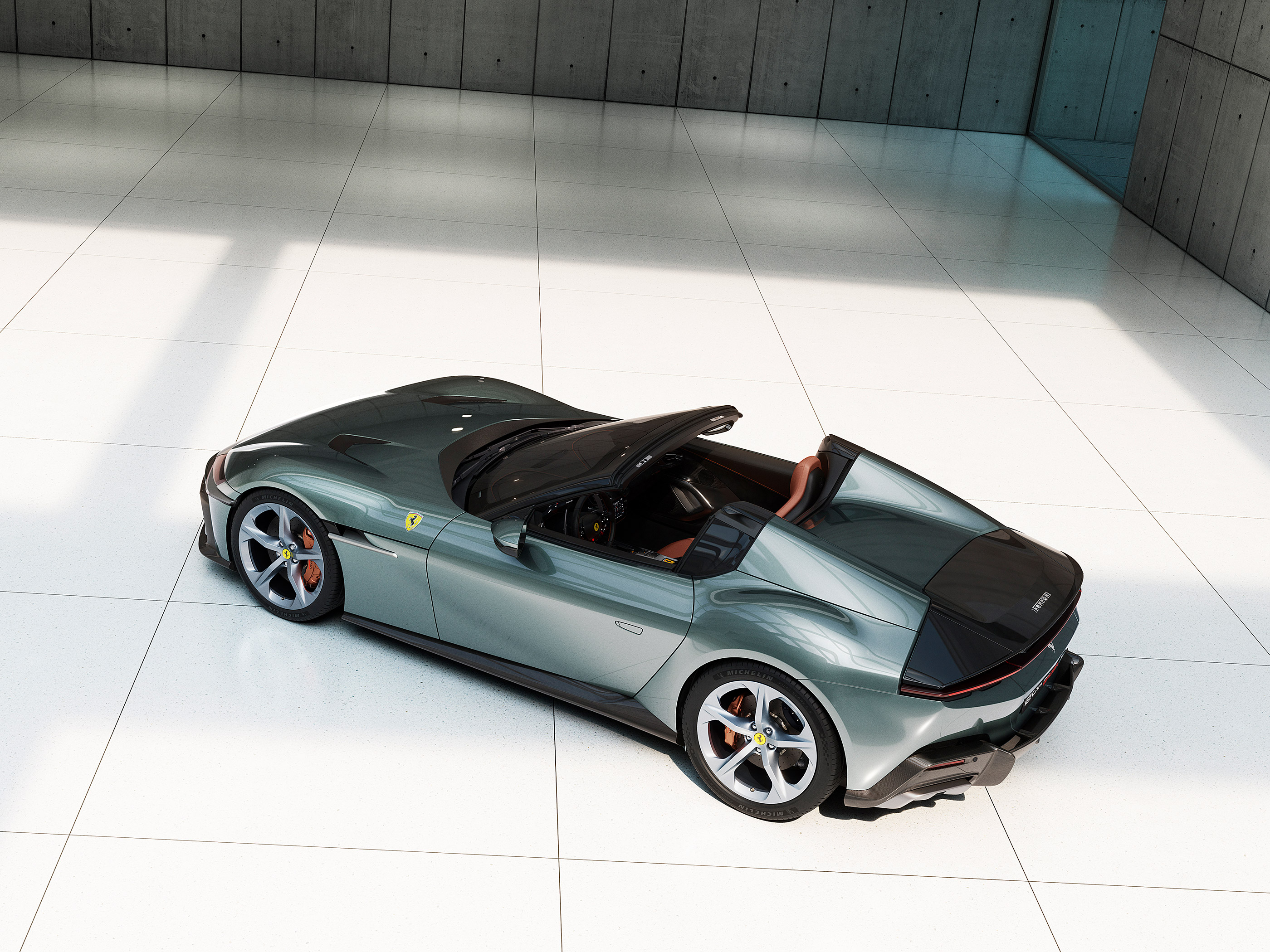  2025 Ferrari 12Cilindri Spider Wallpaper.