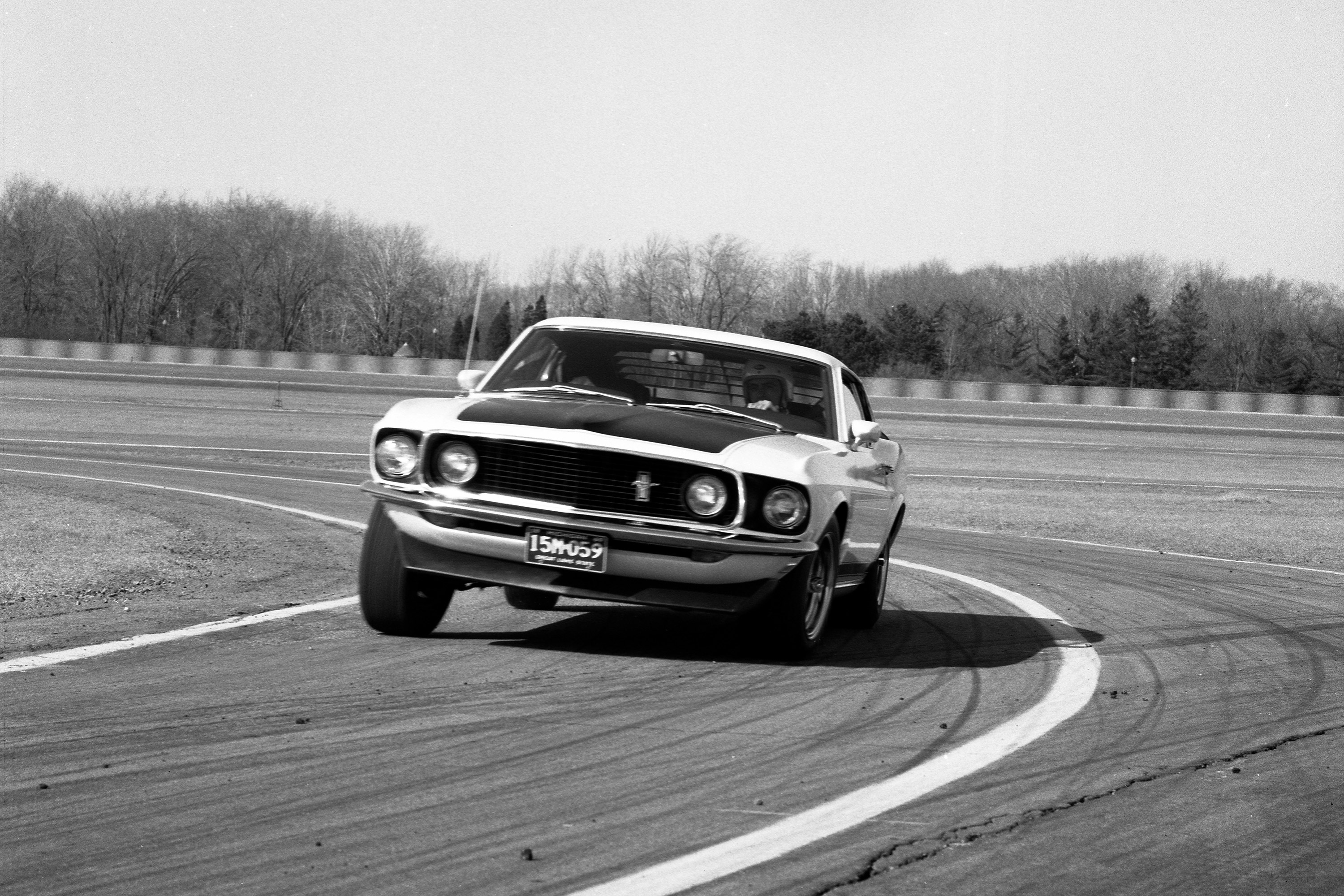  1969 Ford Mustang Boss 302 Wallpaper.