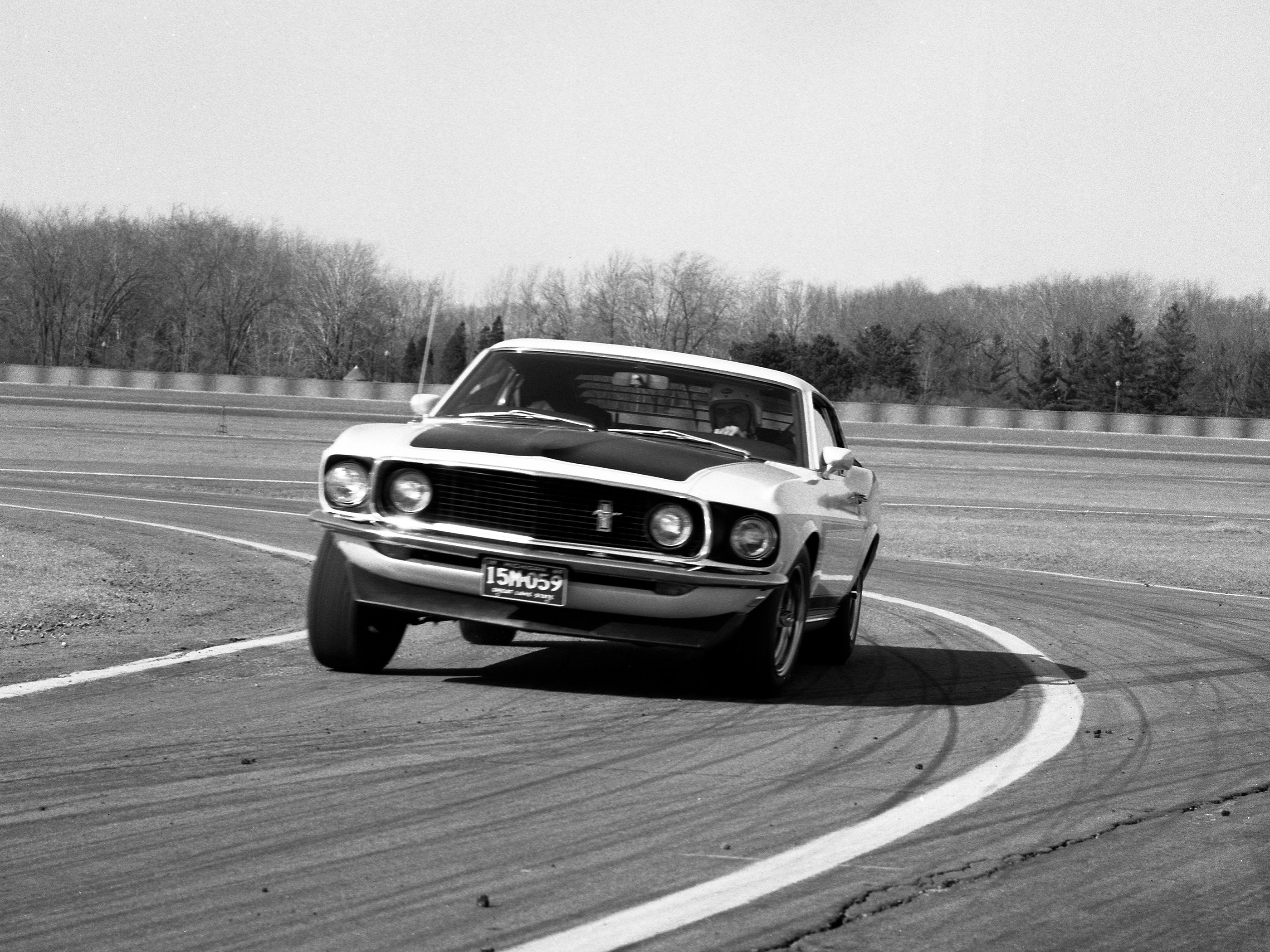  1969 Ford Mustang Boss 302 Wallpaper.