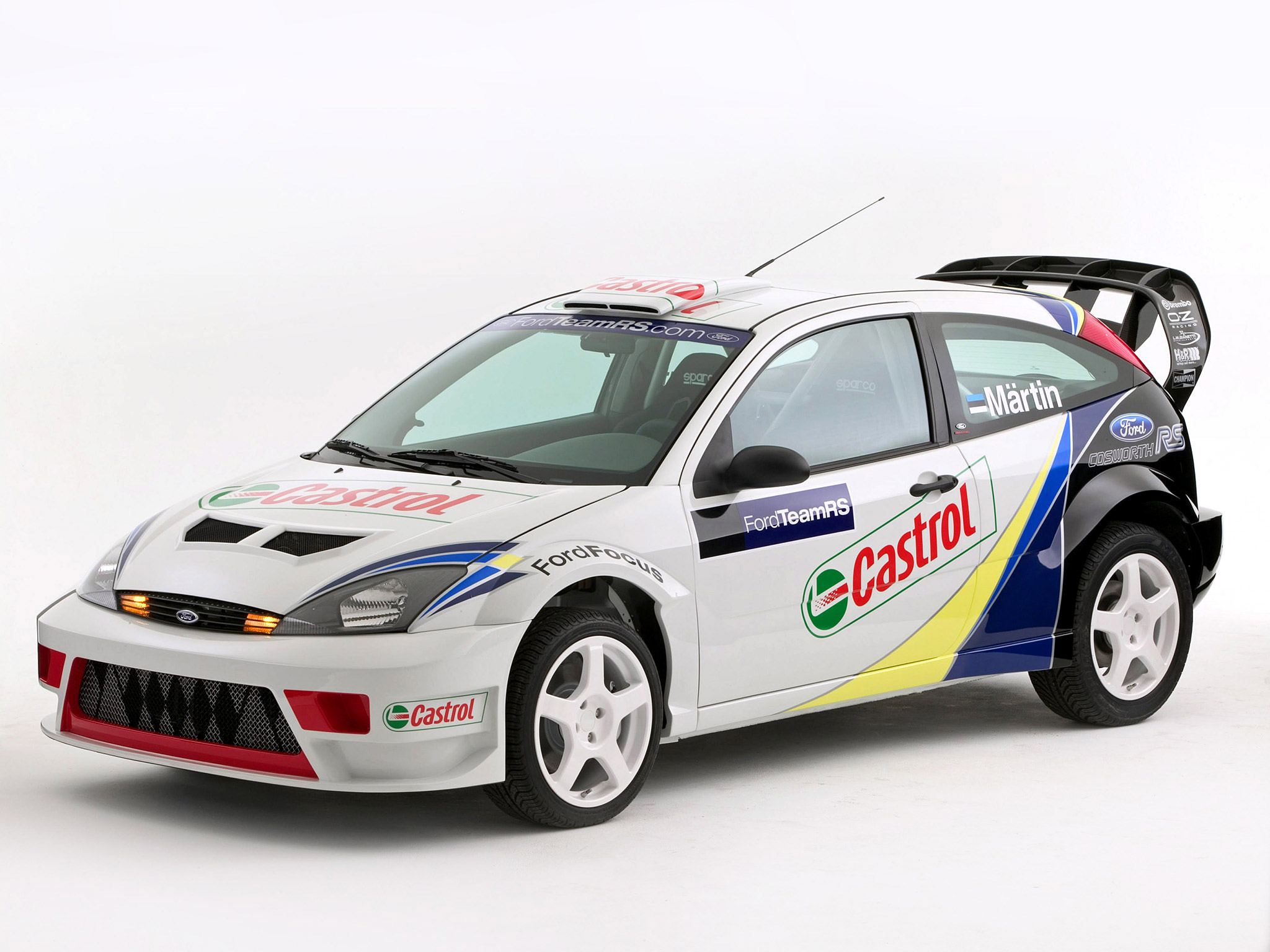  2003 Ford Focus RS WRC Wallpaper.