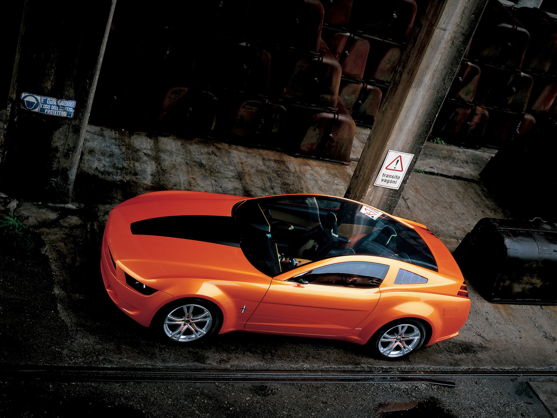  2006 Ford Mustang Giugiaro Concept Wallpaper.