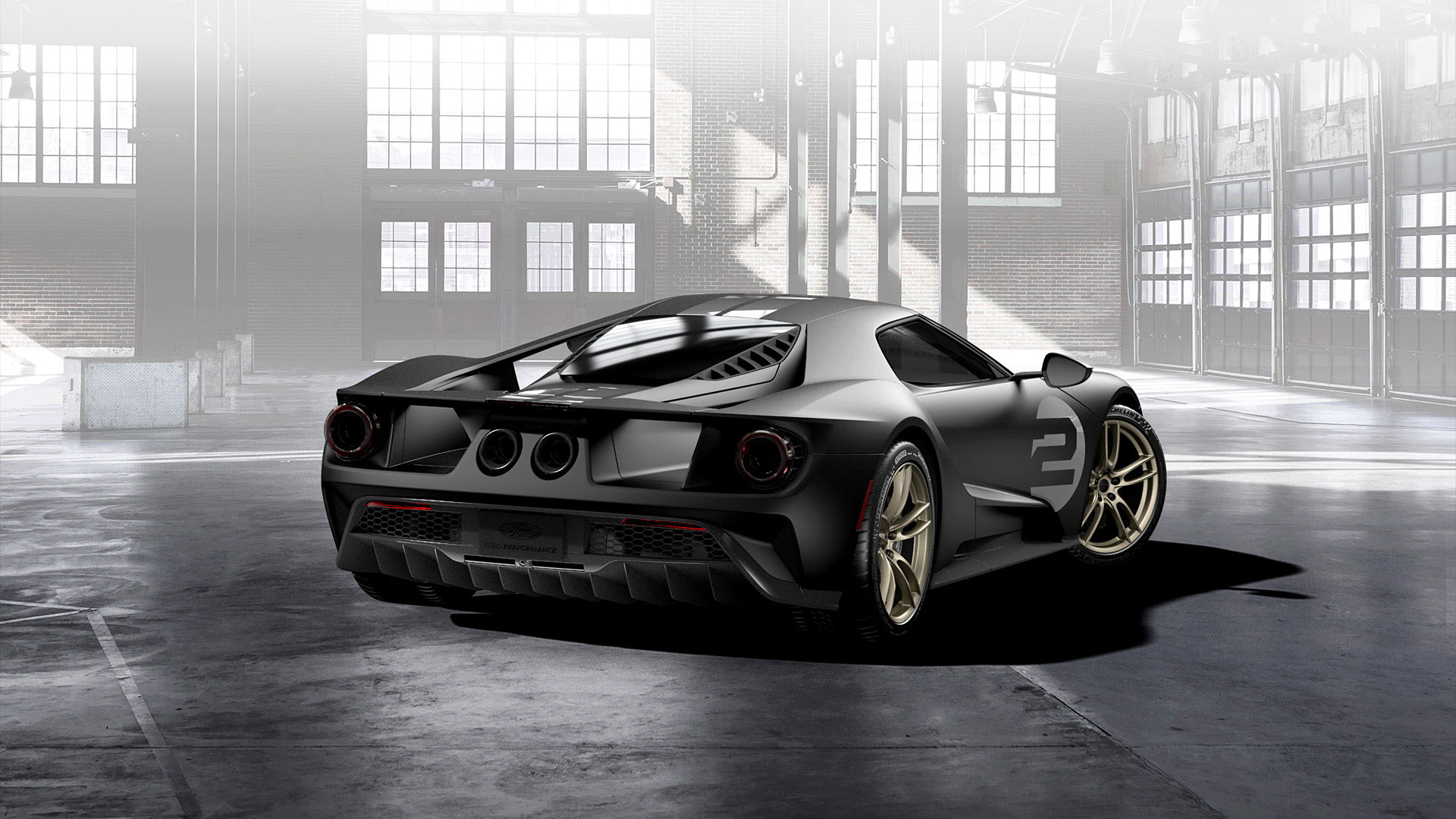  2017 Ford GT 66 Heritage Edition Wallpaper.