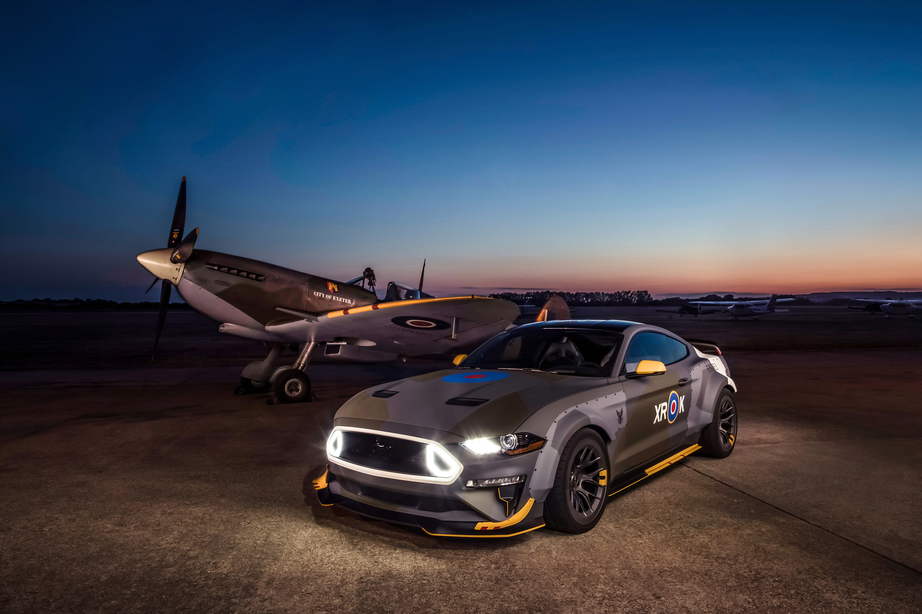  2018 Ford Eagle Squadron Mustang GT Wallpaper.