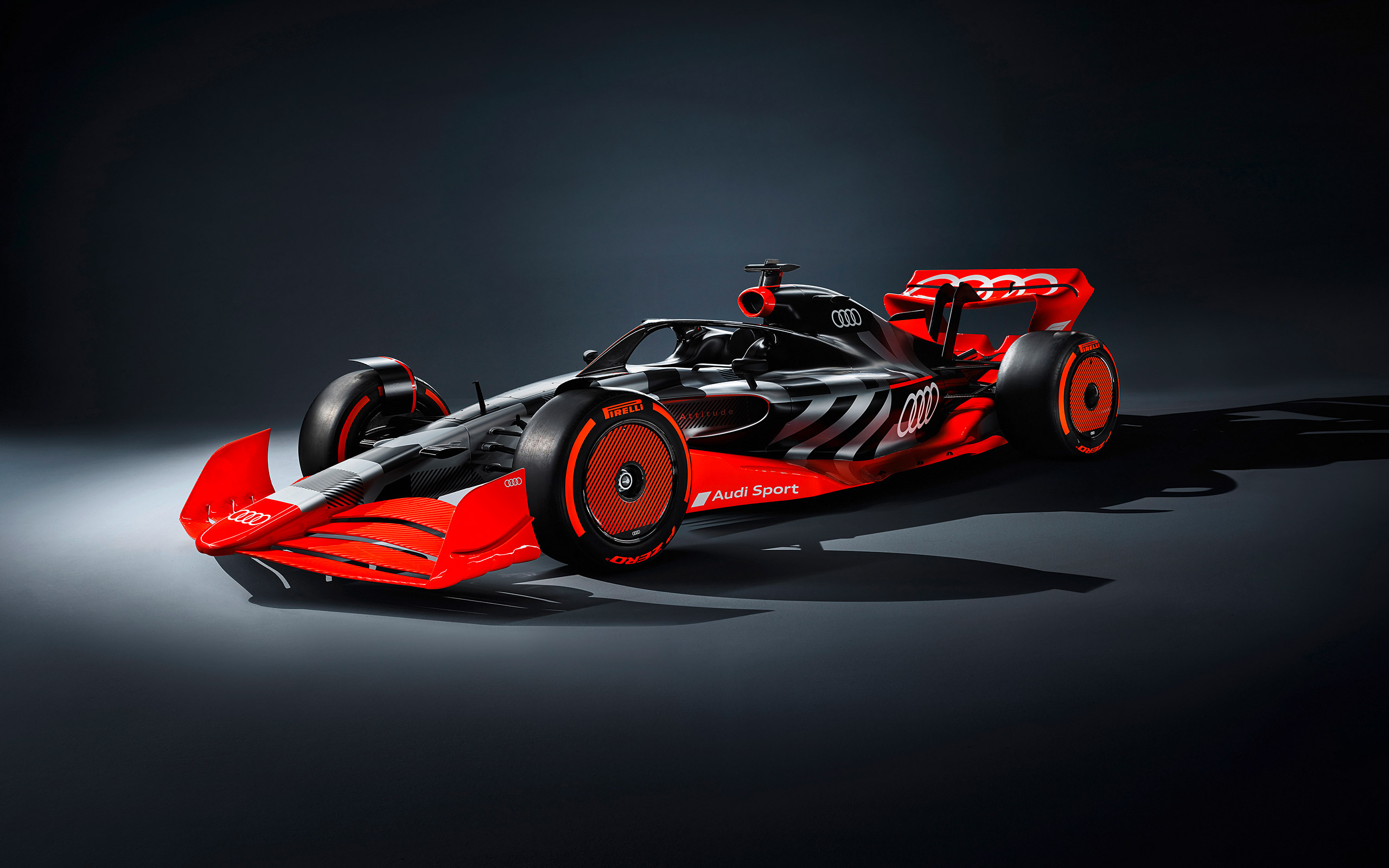  2022 Audi F1 Show Car Wallpaper.