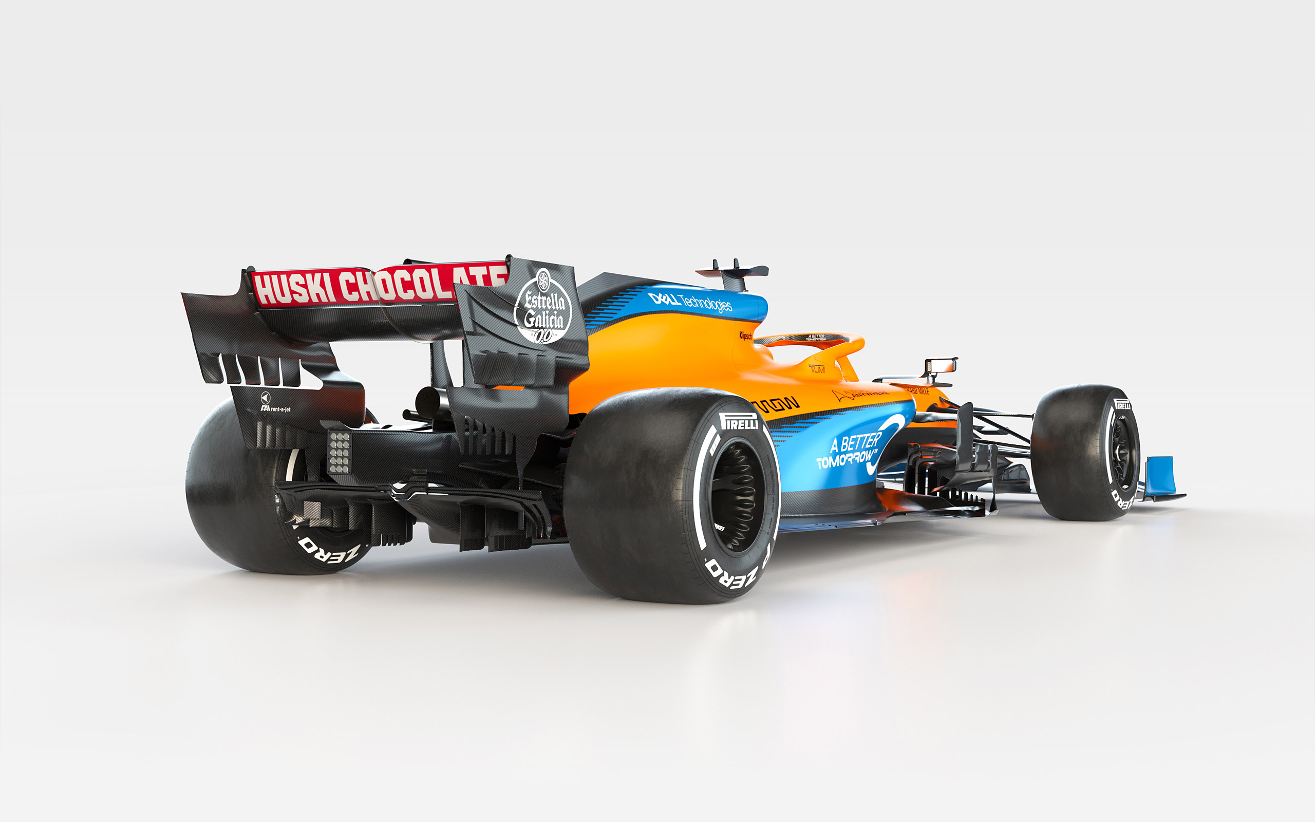  2020 McLaren MCL35 Wallpaper.