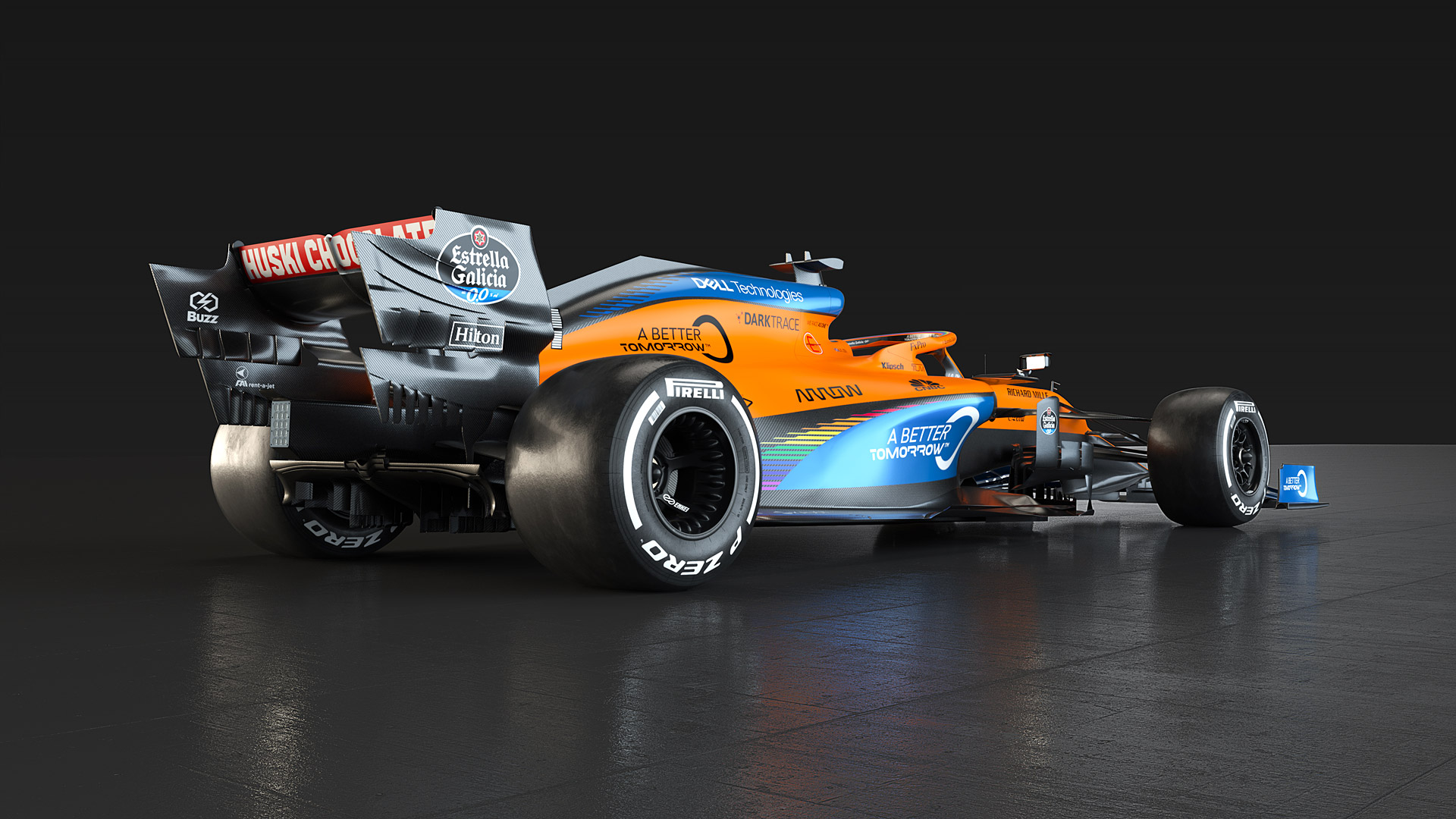  2020 McLaren MCL35 Wallpaper.