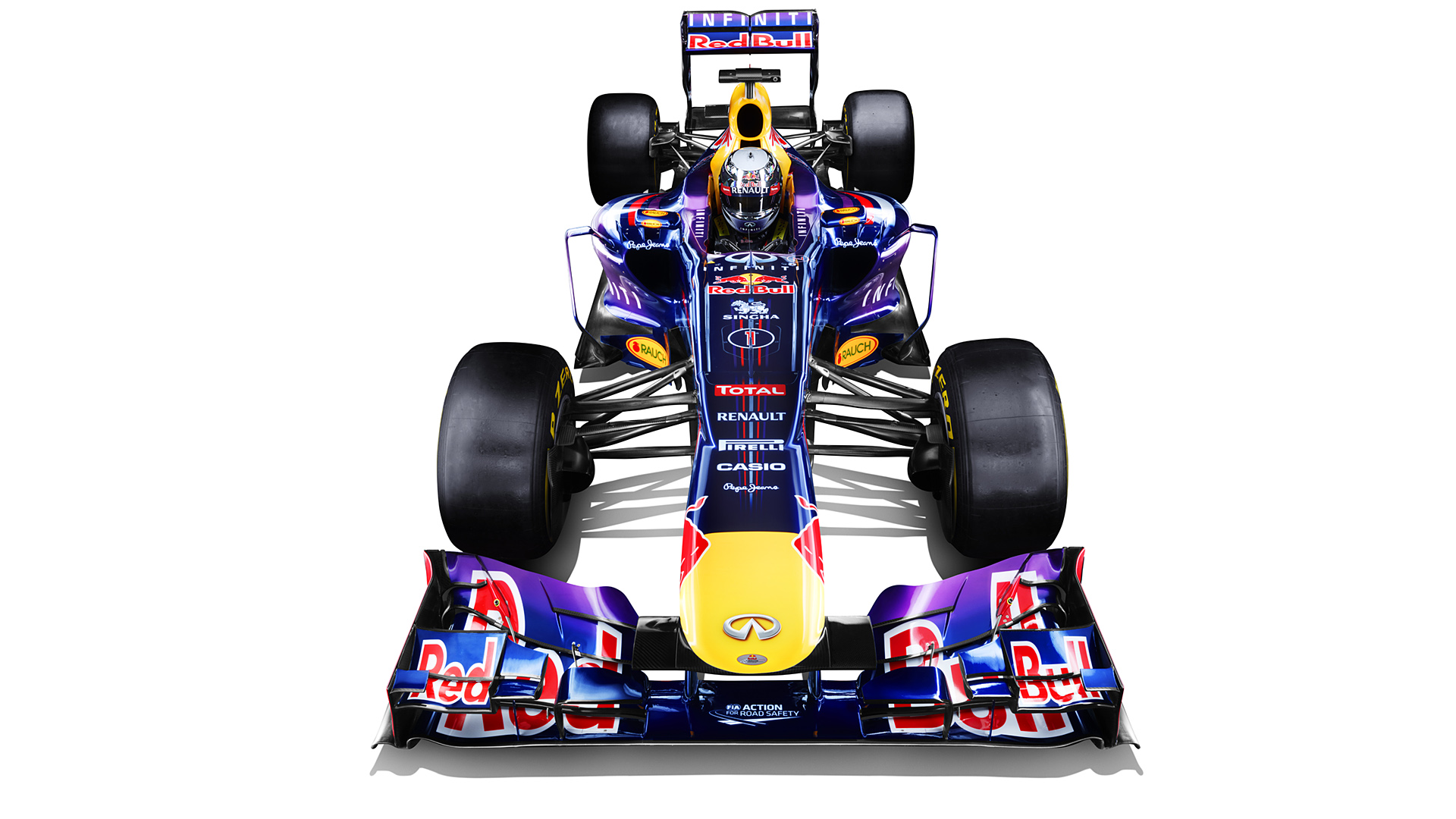  2013 Red Bull Racing RB9 Wallpaper.