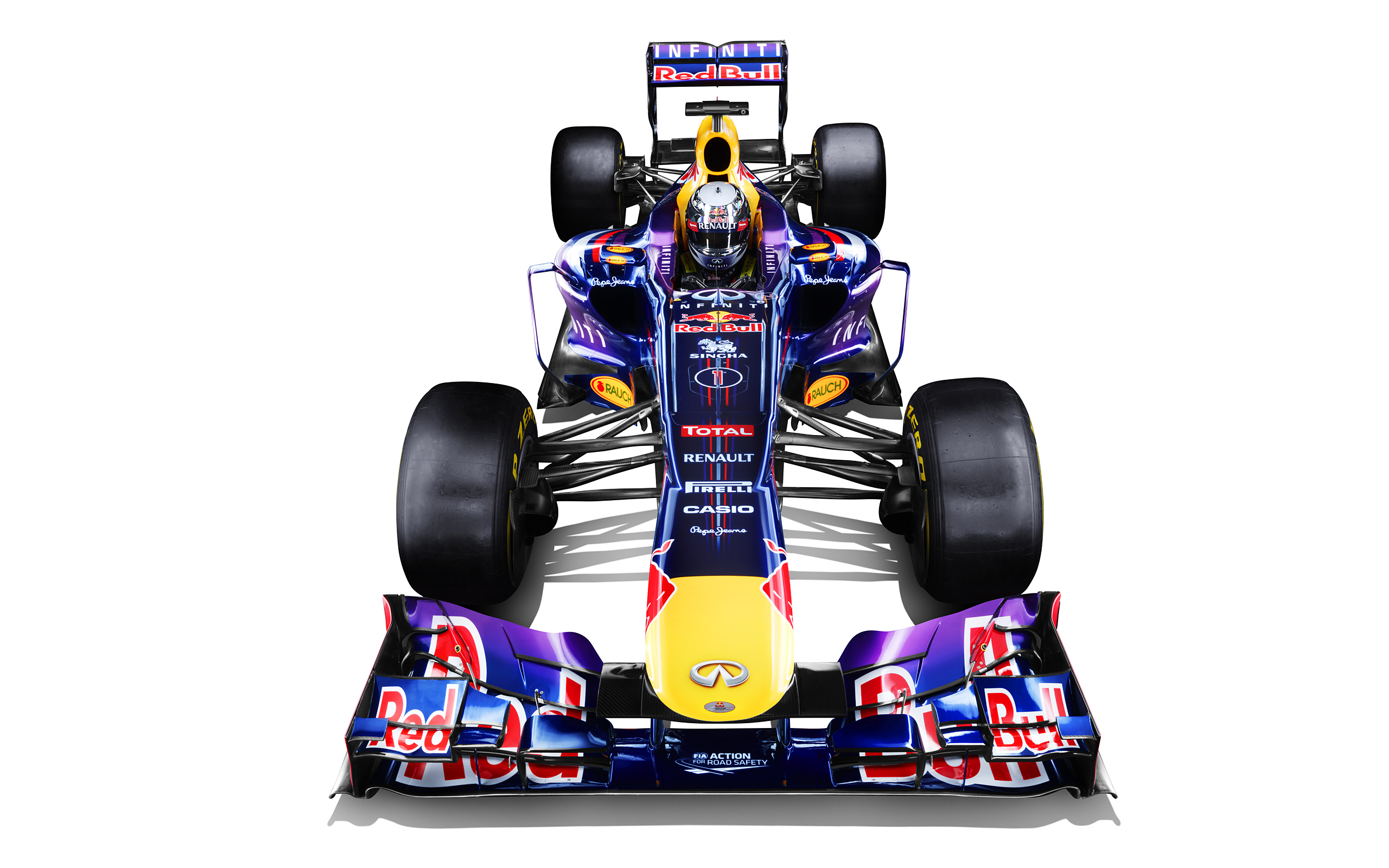  2013 Red Bull Racing RB9 Wallpaper.