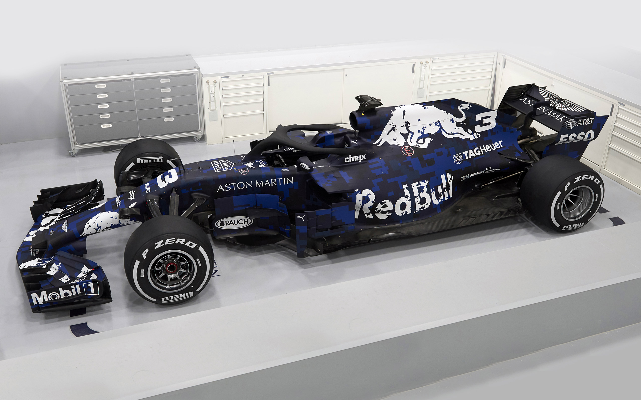  2018 Red Bull Racing RB14 Wallpaper.