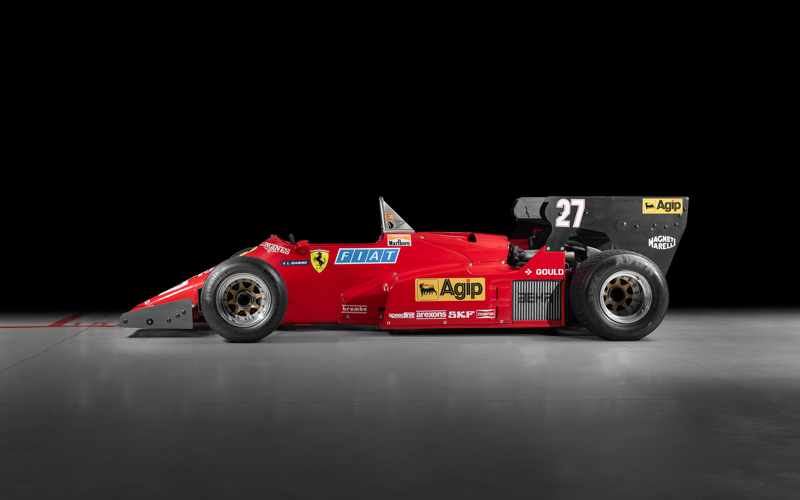  1984 Ferrari 126 C4 Wallpaper.