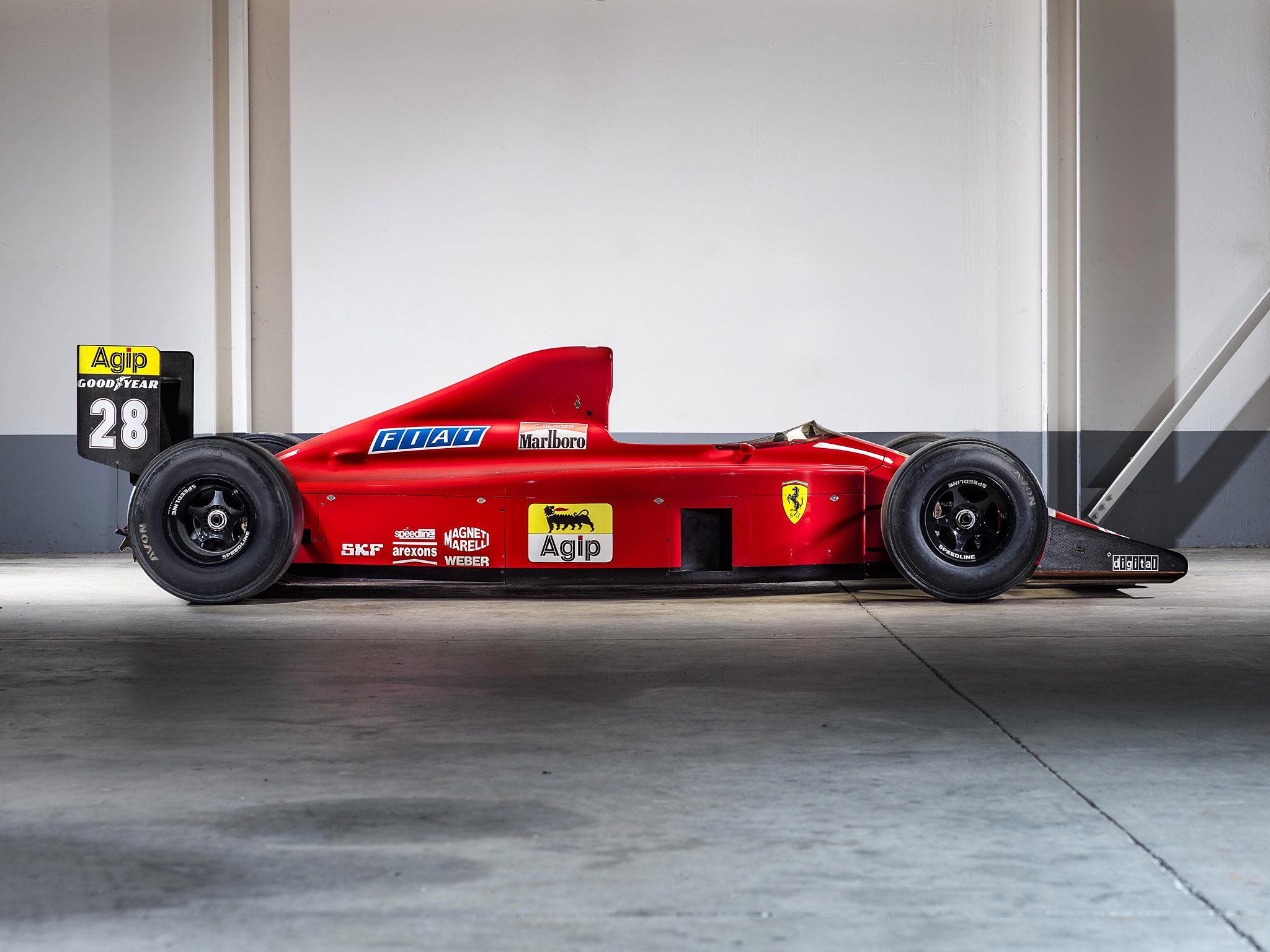  1989 Ferrari F1-89 Wallpaper.