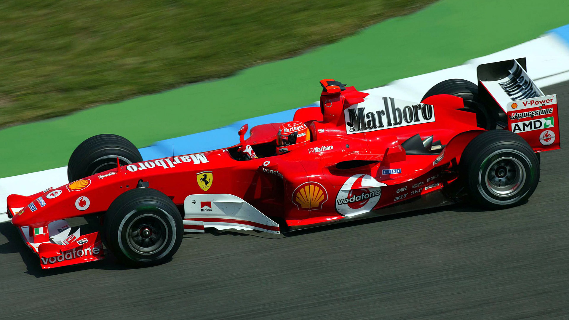  2004 Ferrari F2004 Wallpaper.