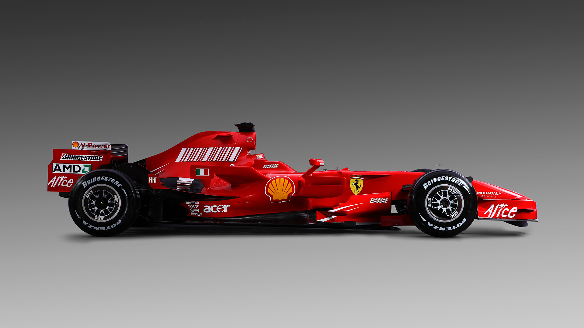  2008 Ferrari F2008 Wallpaper.
