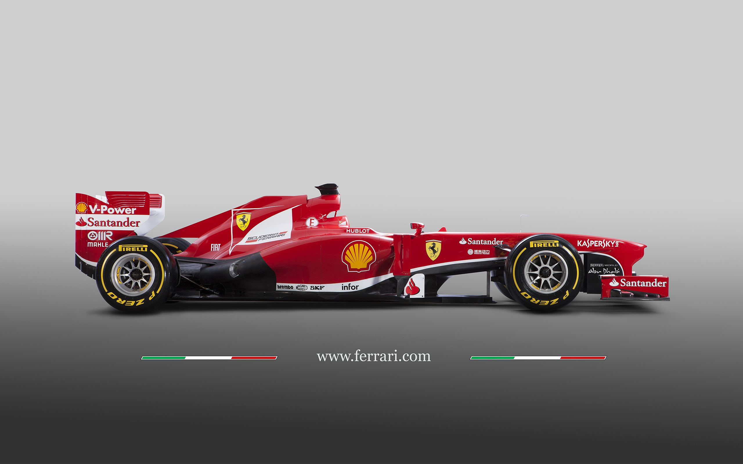  2013 Ferrari F138 Wallpaper.