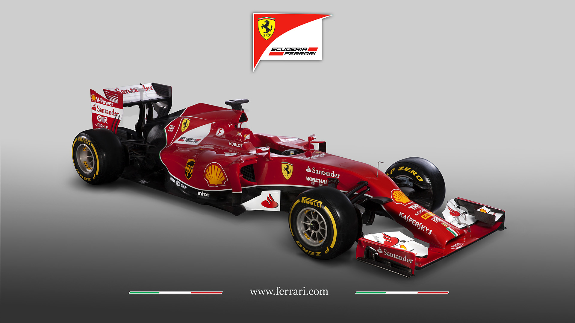  2014 Ferrari F14 T Wallpaper.