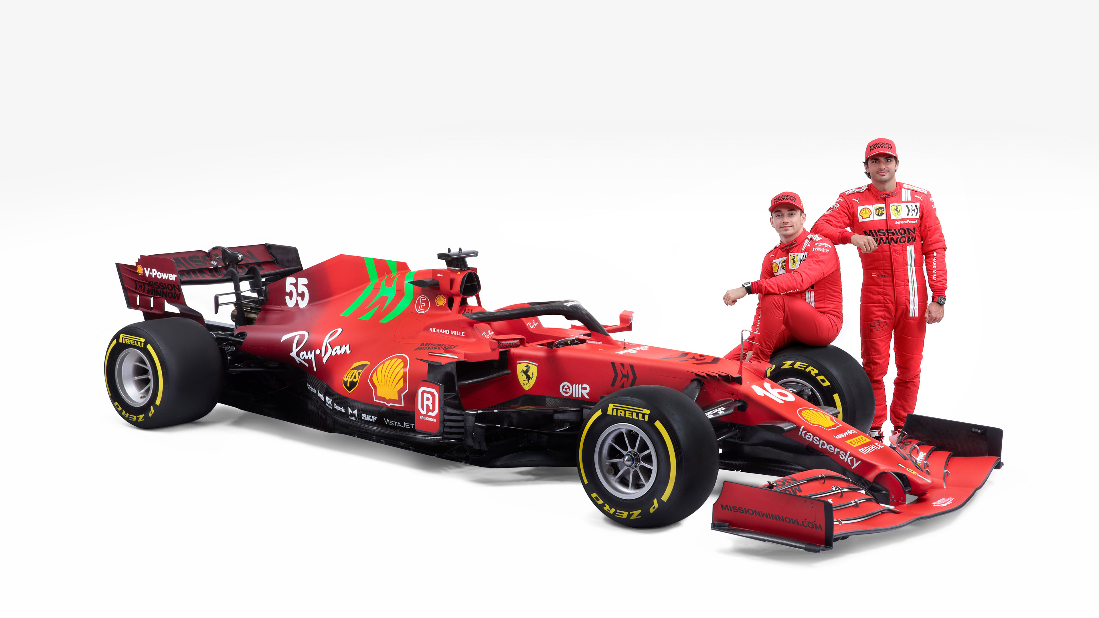  2021 Ferrari SF21 Wallpaper.