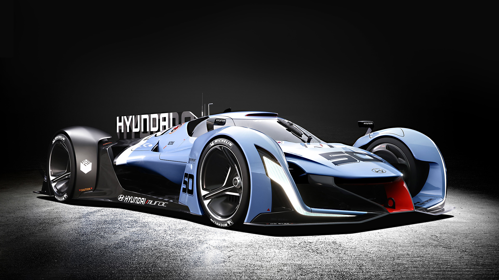  2015 Hyundai N 2025 Vision Gran Turismo Concept Wallpaper.