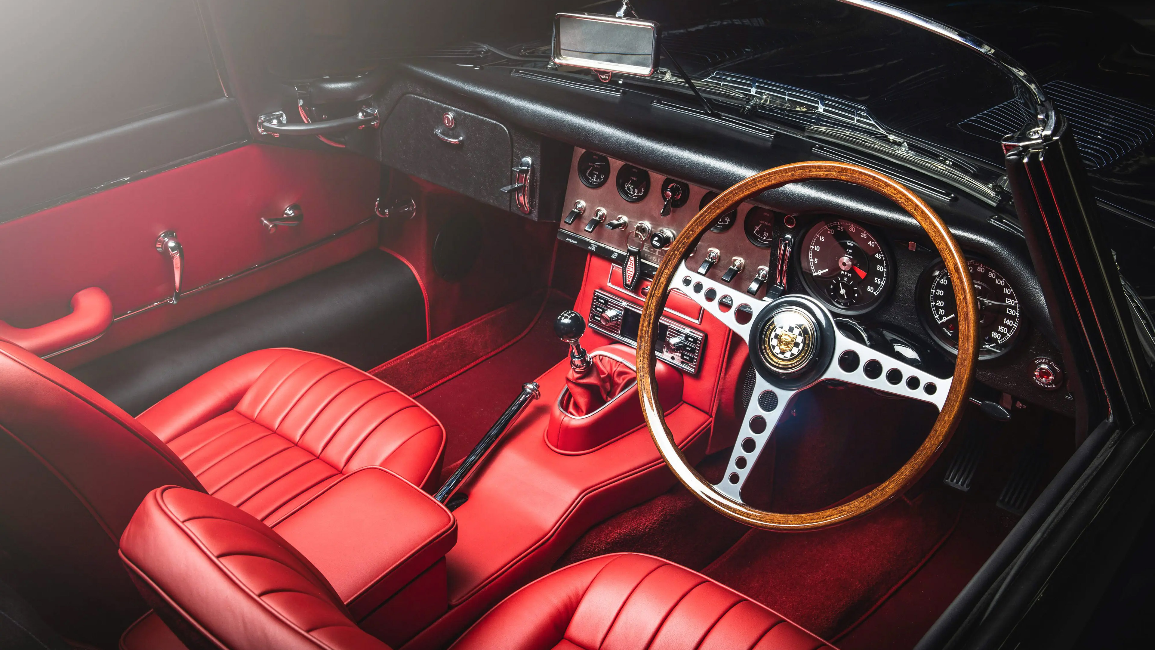  1965 Jaguar E-Type Roadster Wallpaper.