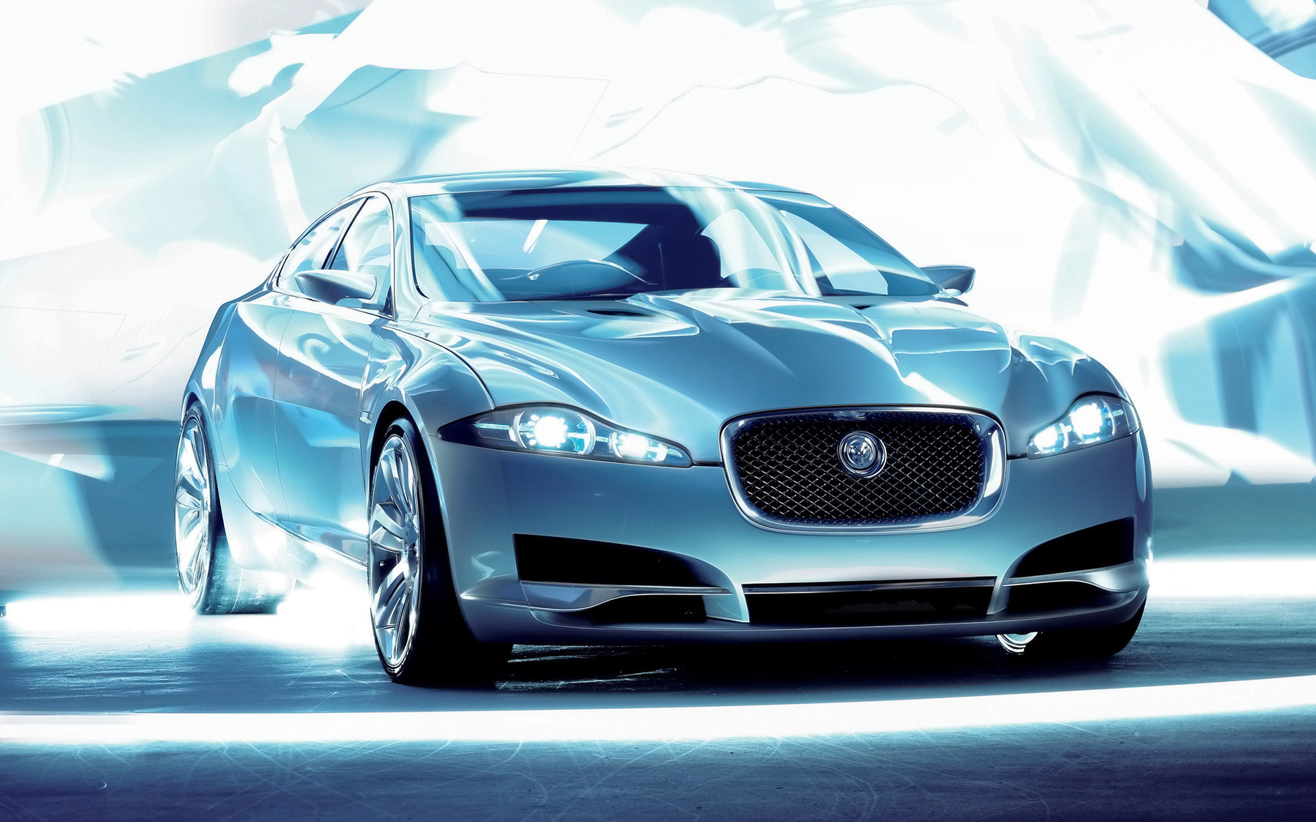  2007 Jaguar C-XF Concept Wallpaper.