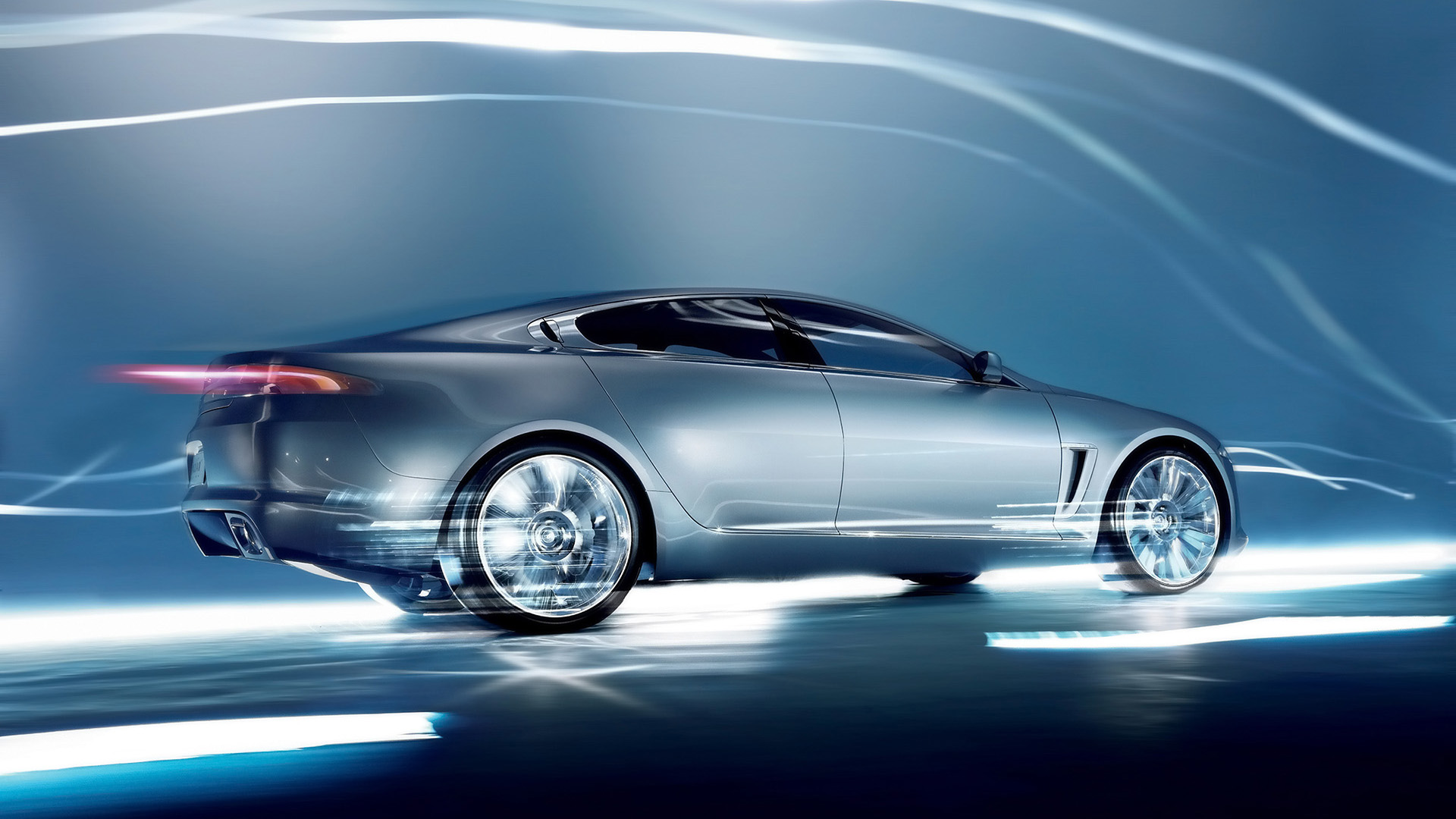  2007 Jaguar C-XF Concept Wallpaper.
