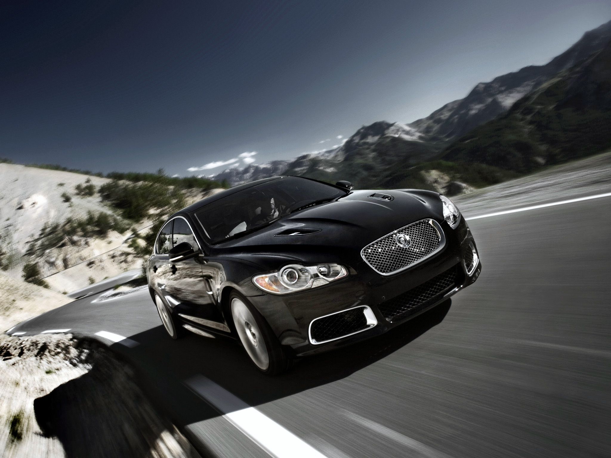  2010 Jaguar XFR Wallpaper.