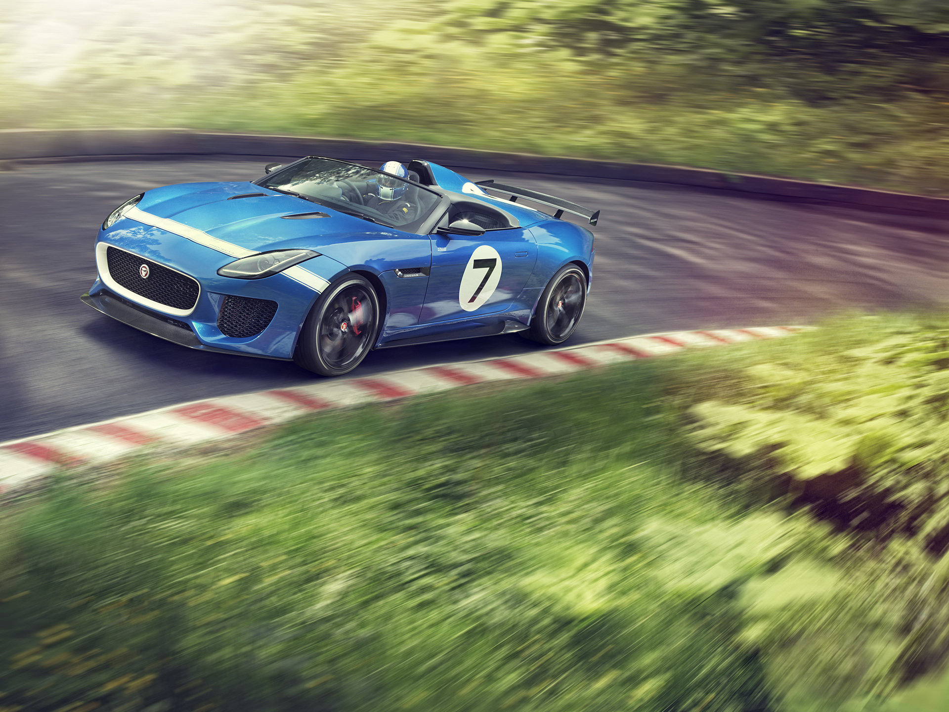  2013 Jaguar Project 7 Concept Wallpaper.