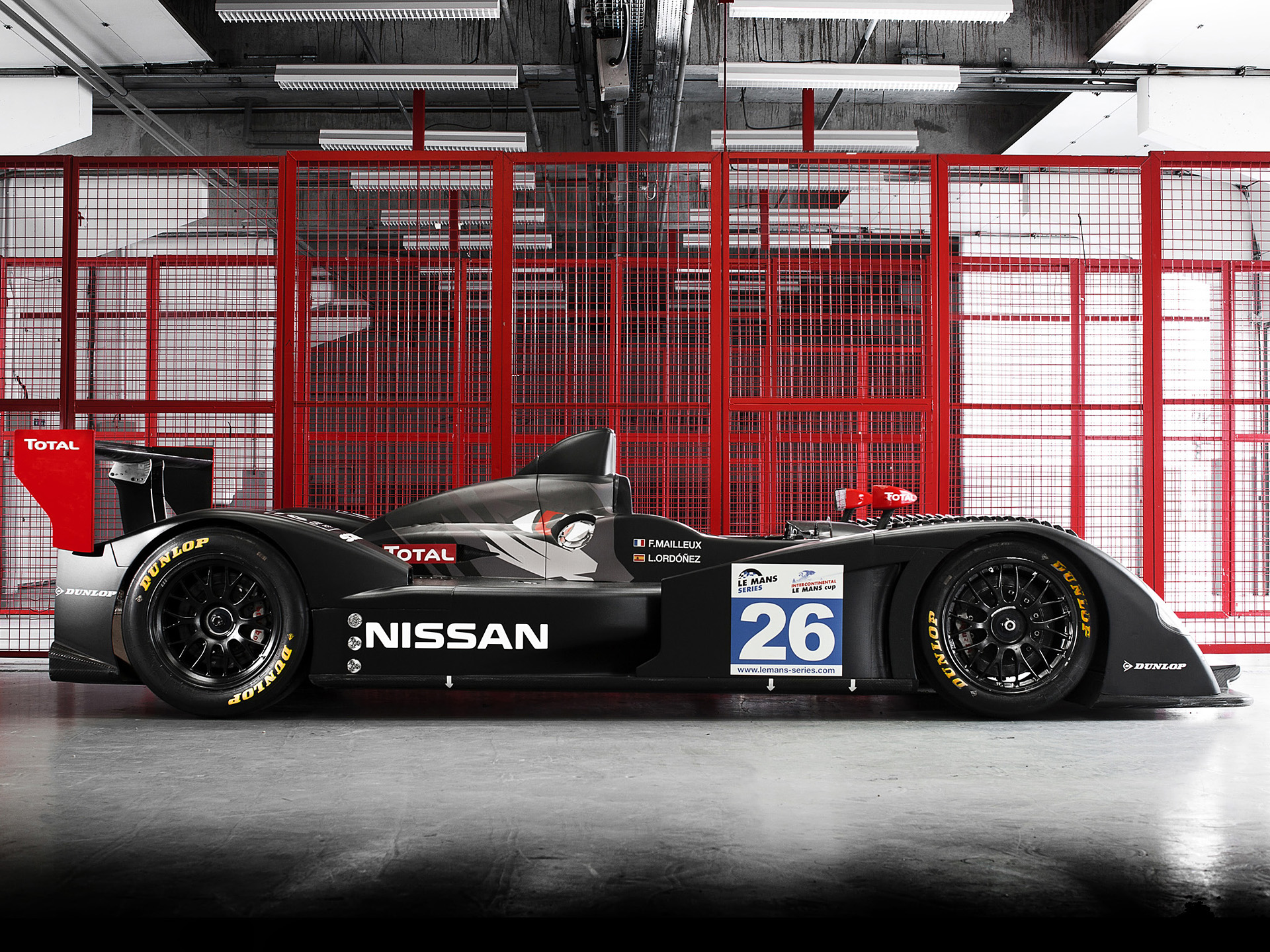  2011 Nissan Signature Racing LMP2 Wallpaper.