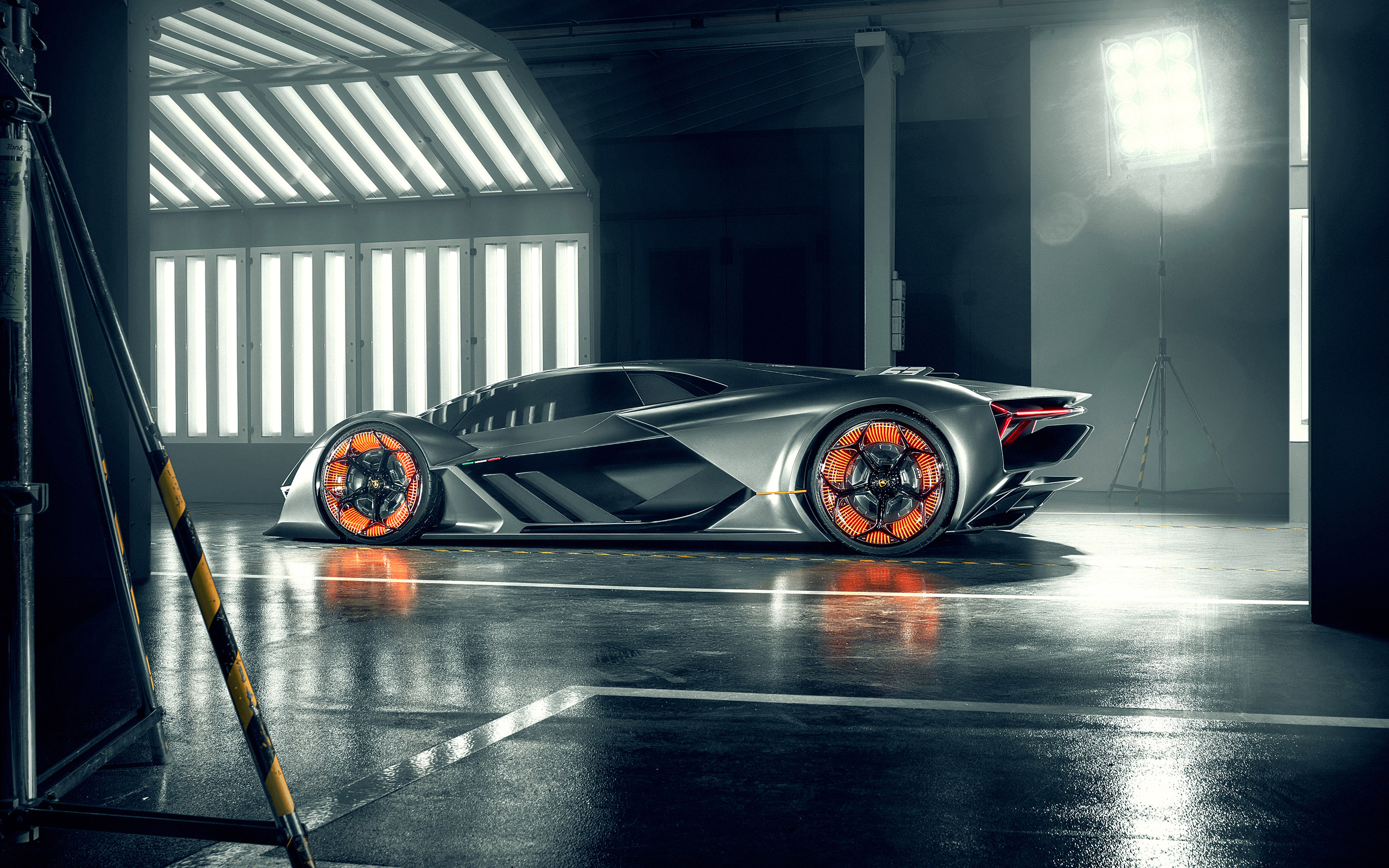  2017 Lamborghini Terzo Millennio Concept Wallpaper.