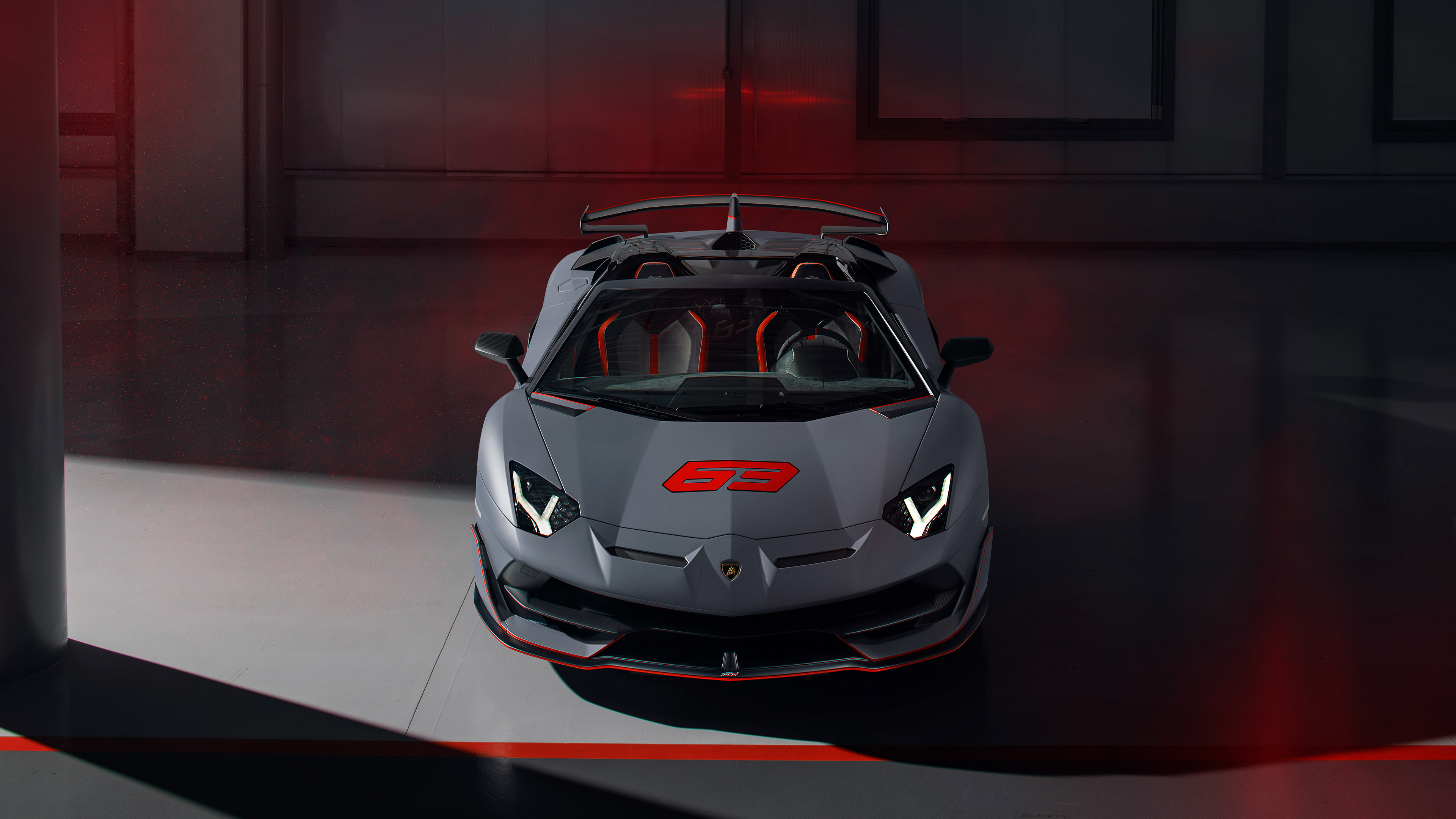  2020 Lamborghini Aventador SVJ 63 Roadster Wallpaper.