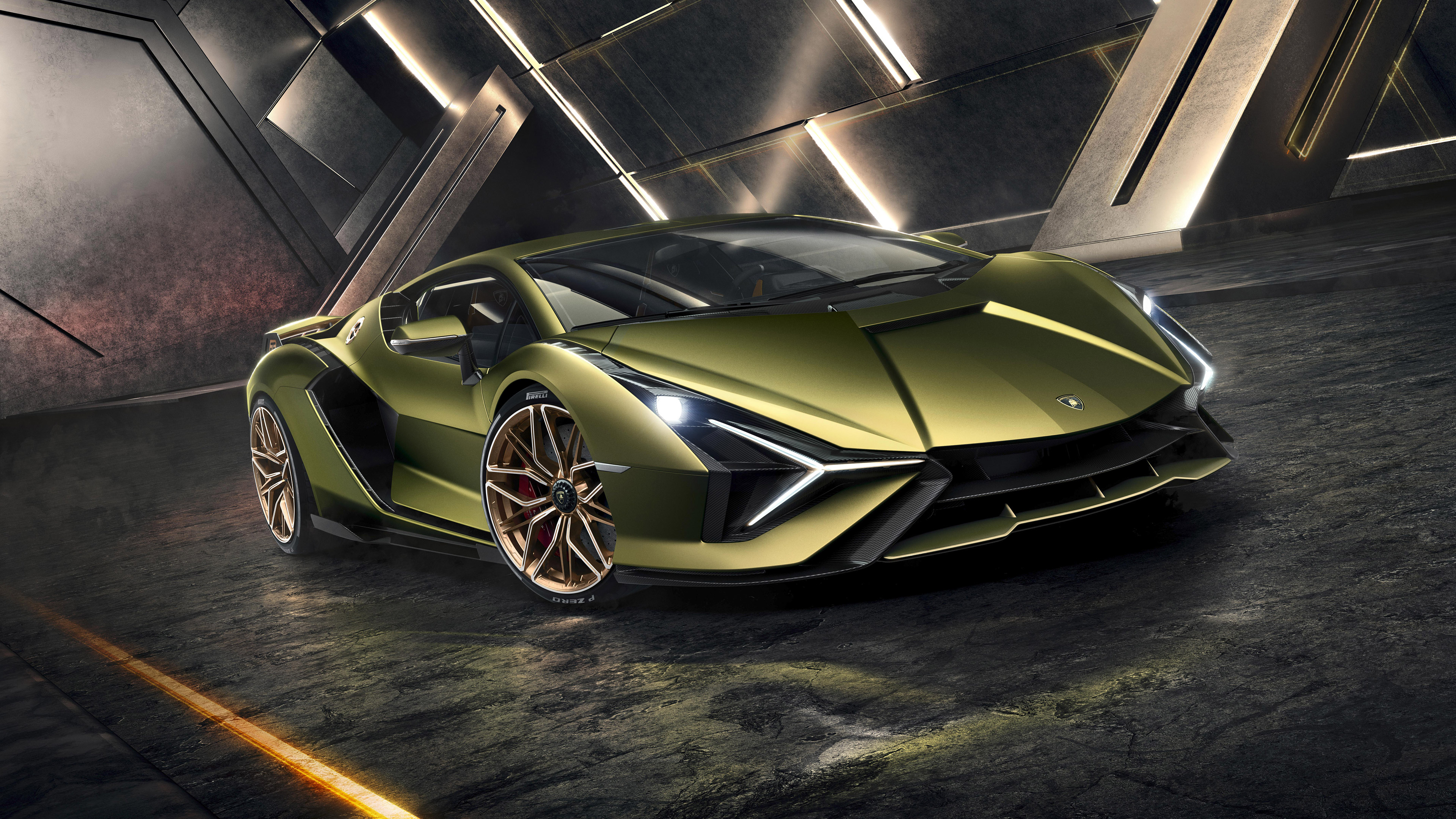  2020 Lamborghini Sian Wallpaper.