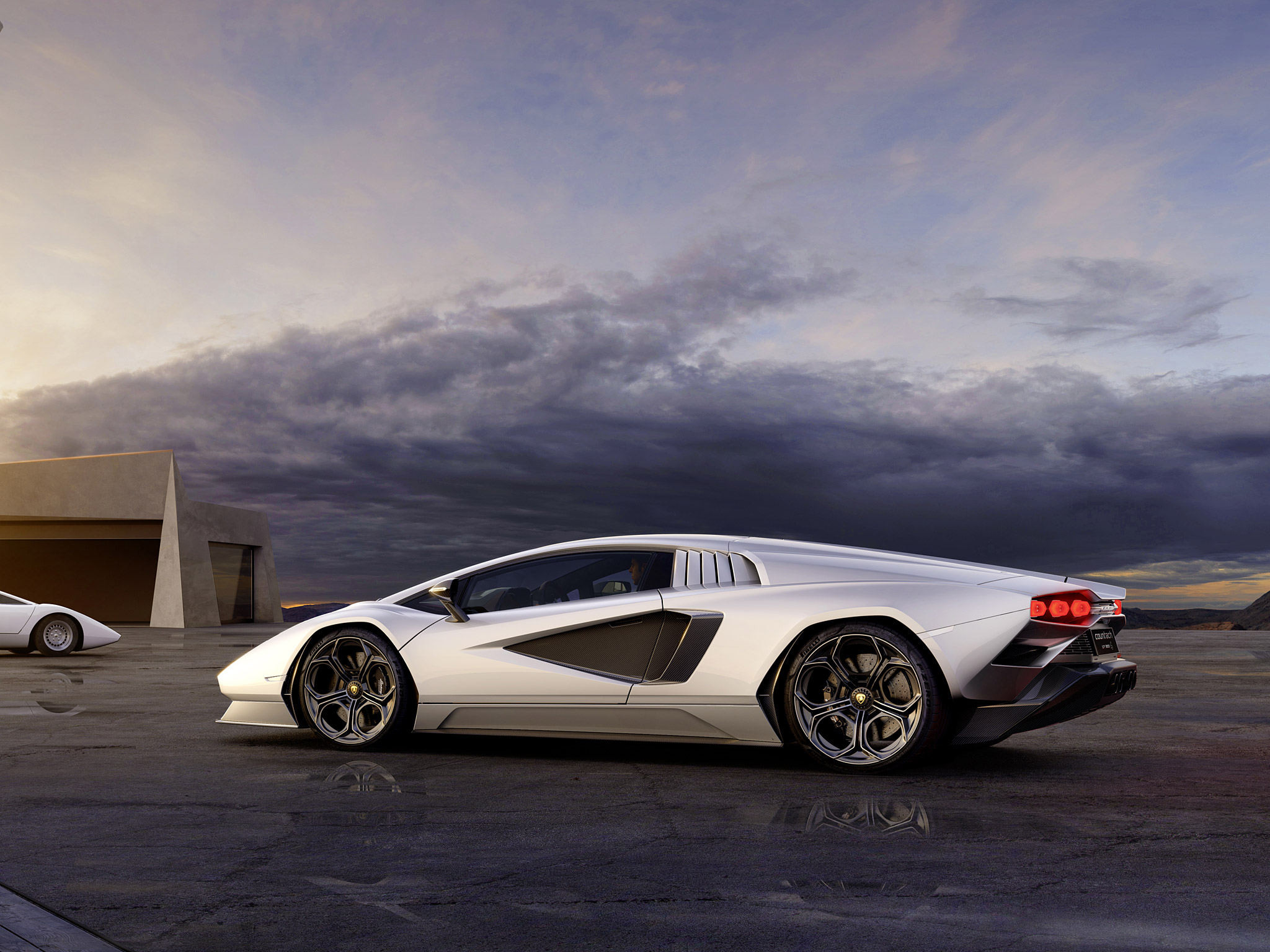  2022 Lamborghini Countach LPI 800-4 Wallpaper.