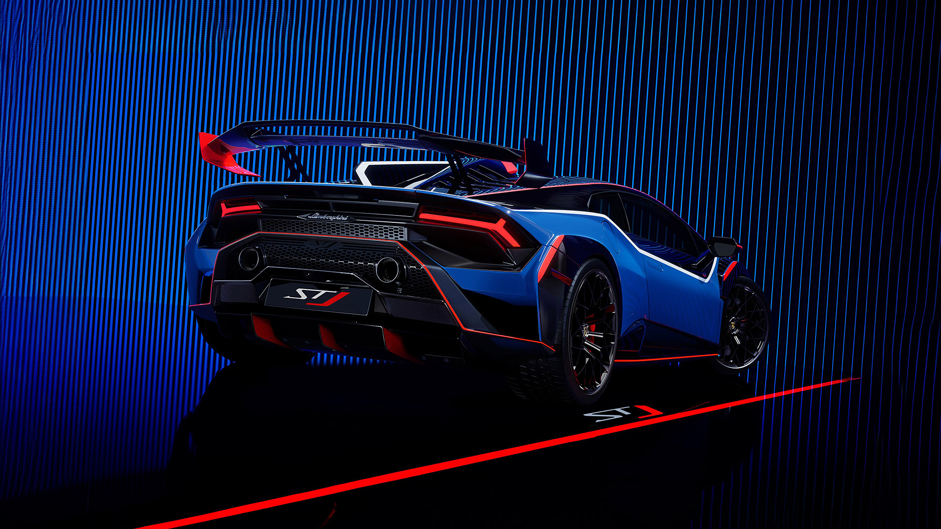  2024 Lamborghini Huracan STJ Wallpaper.
