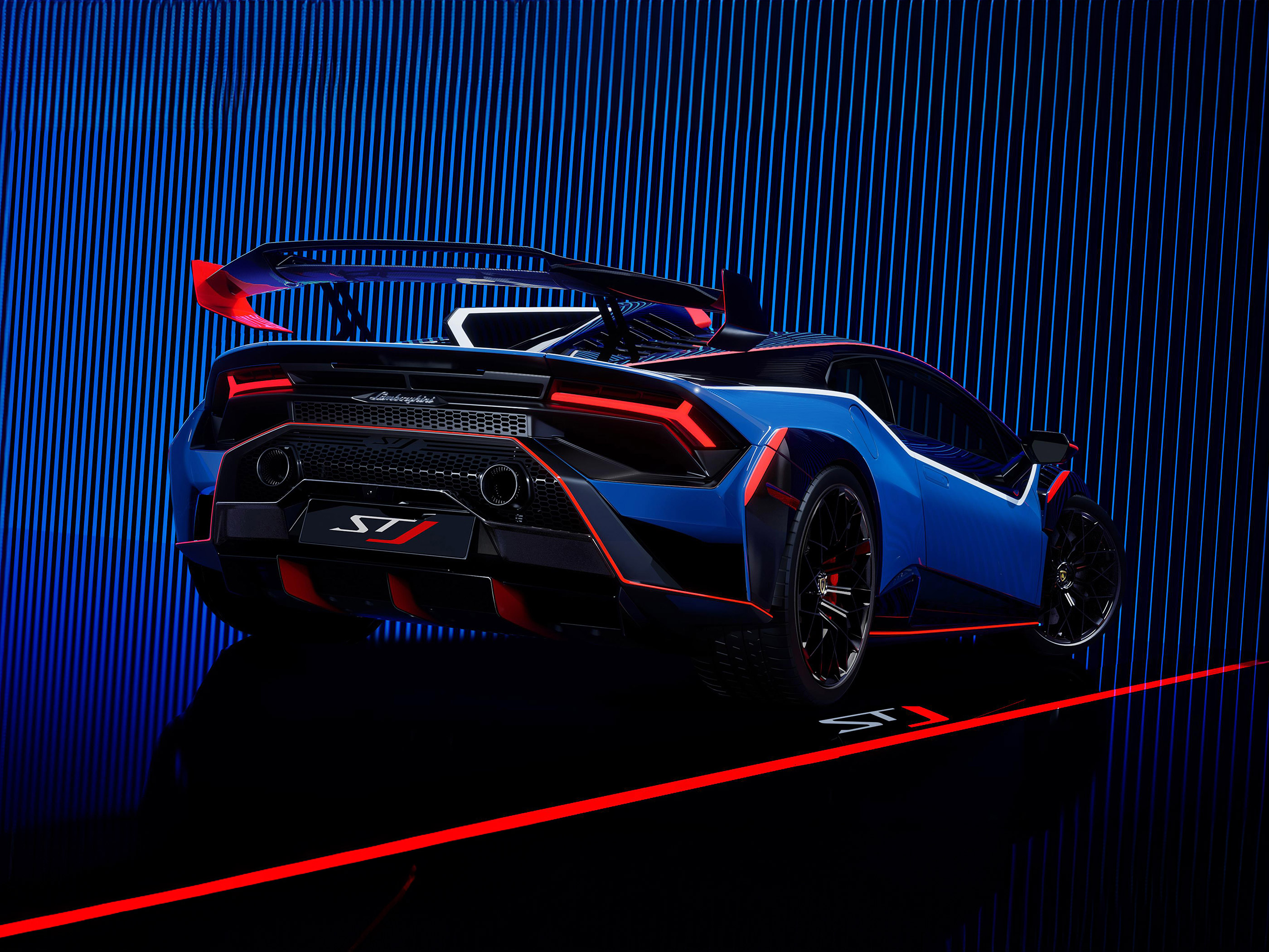  2024 Lamborghini Huracan STJ Wallpaper.