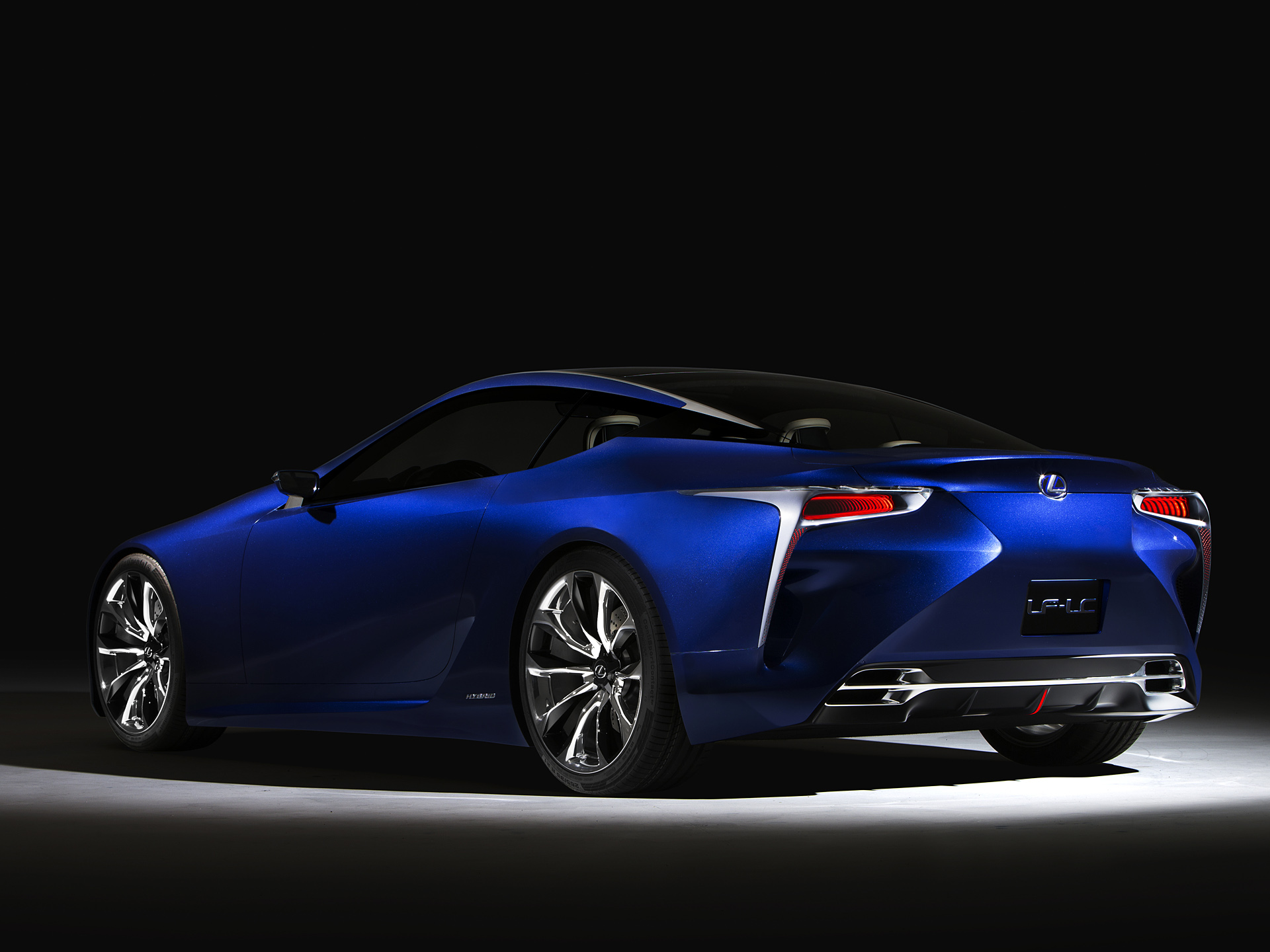  2012 Lexus LF-LC Blue Concept Wallpaper.
