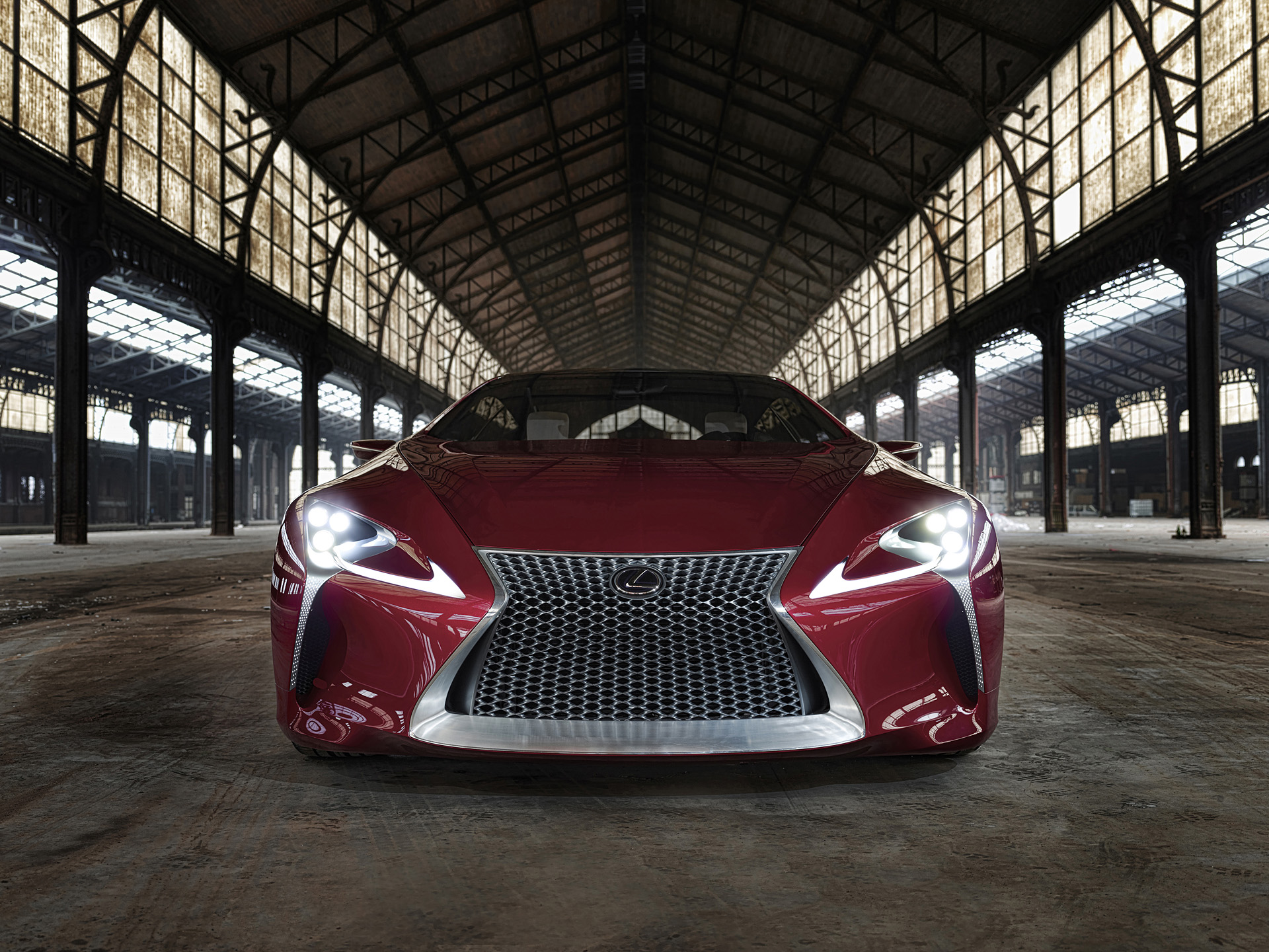  2012 Lexus LF-LC Concept Wallpaper.