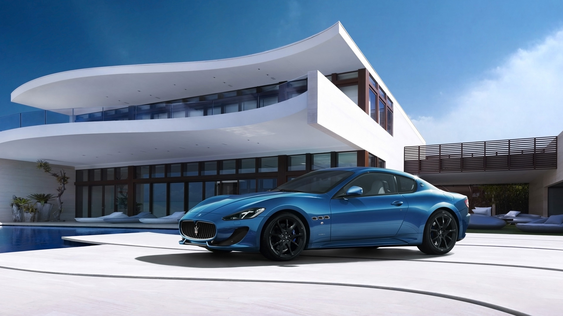  2013 Maserati GranTurismo Sport Wallpaper.