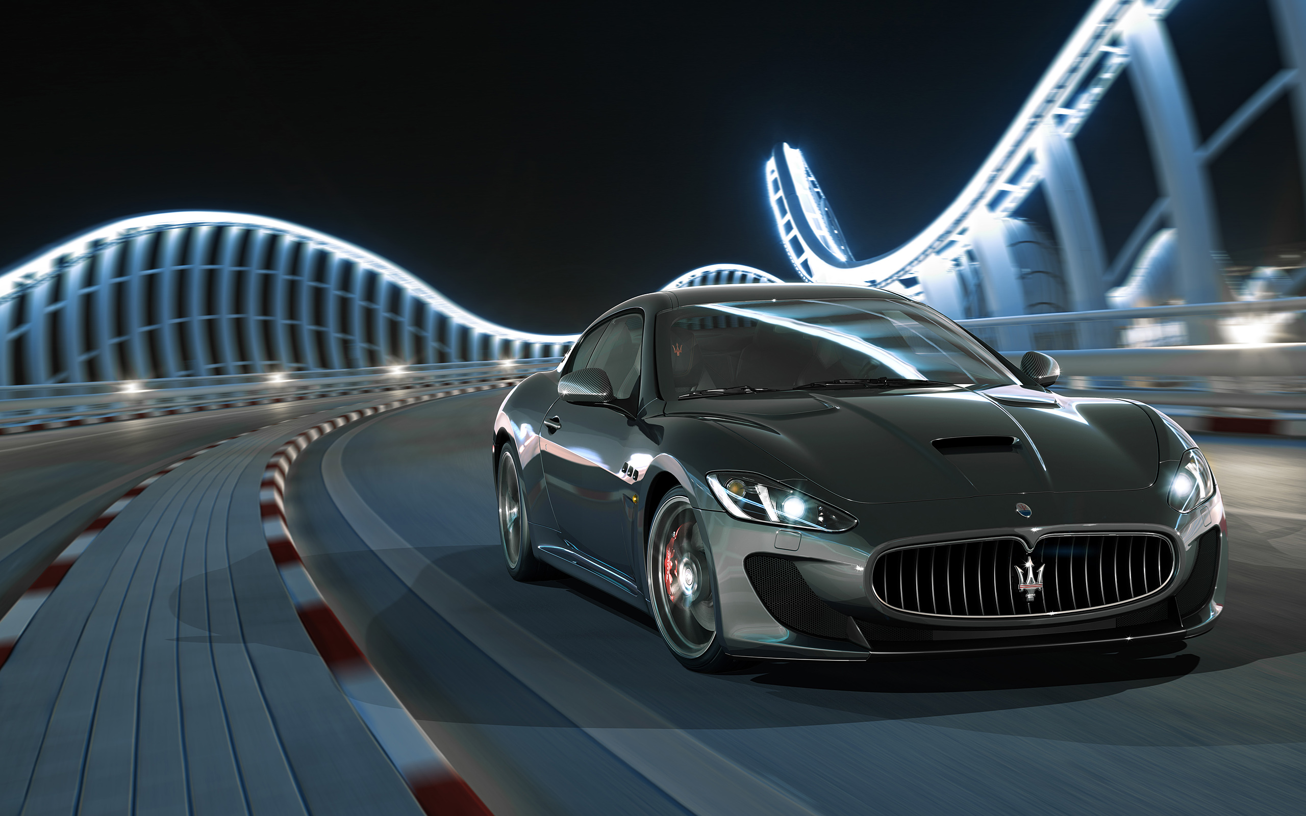  2014 Maserati GranTurismo MC Stradale Wallpaper.