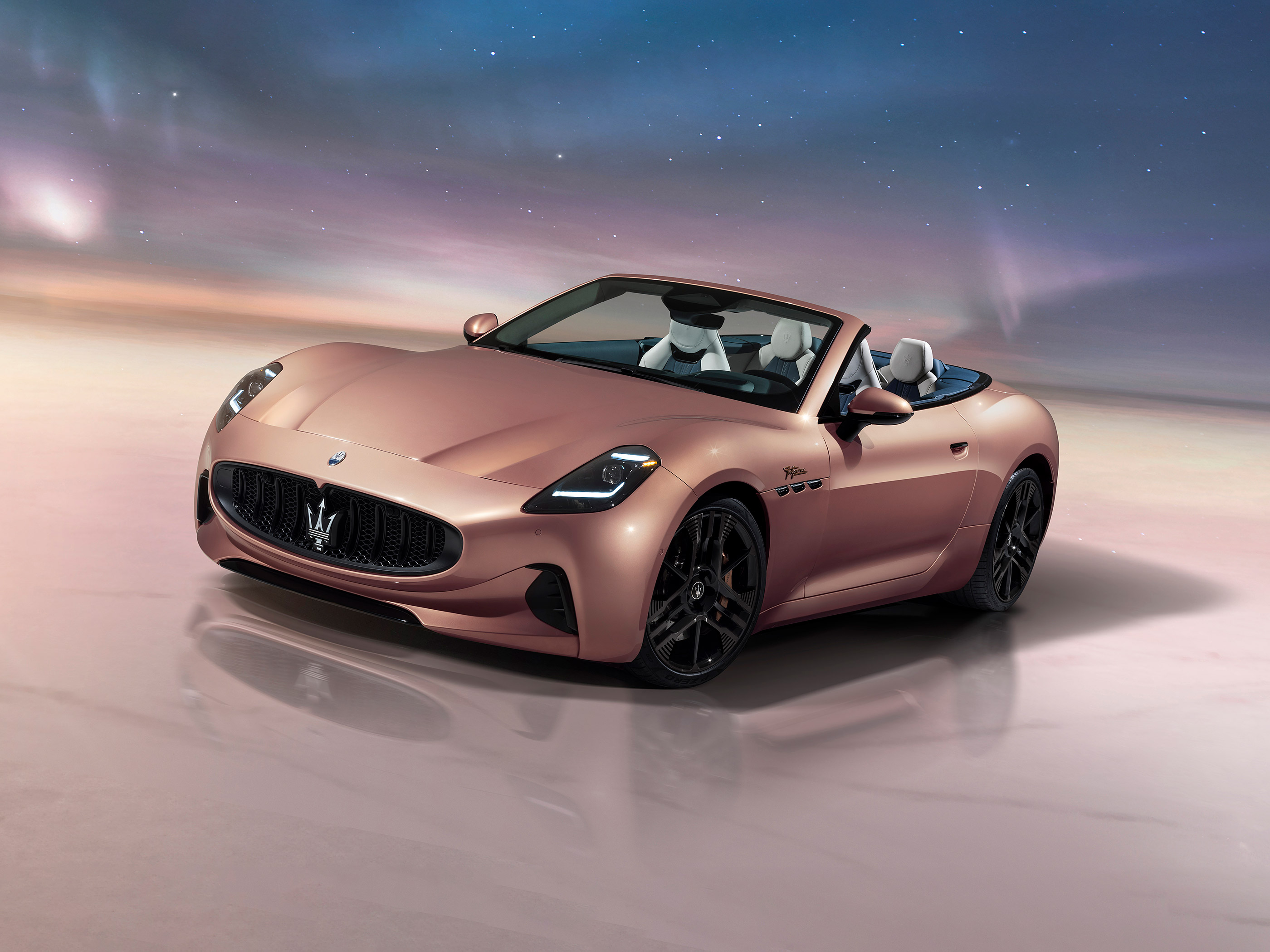  2025 Maserati GranCabrio Folgore Wallpaper.