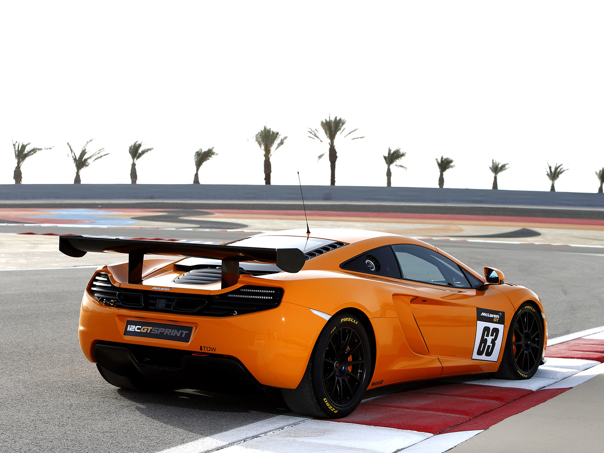  2014 McLaren 12C GT Sprint Wallpaper.
