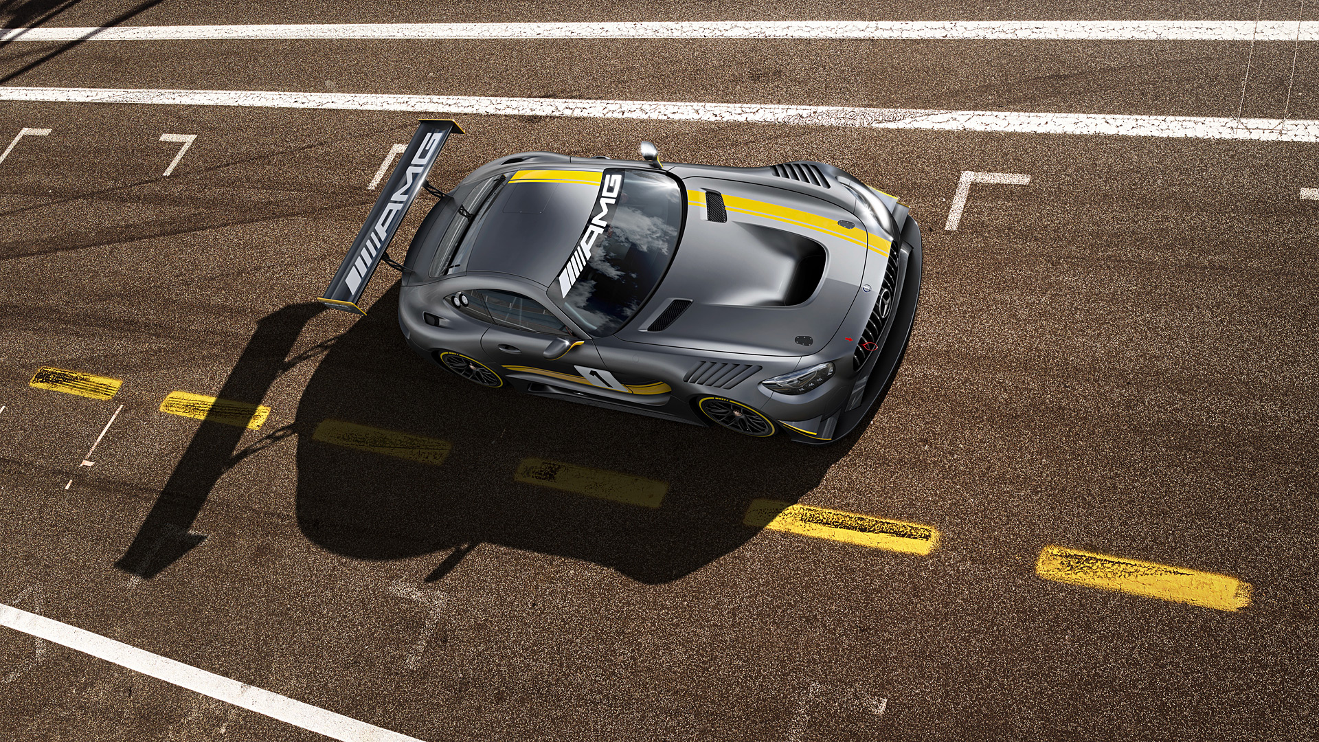  2015 Mercedes-AMG GT3 Wallpaper.