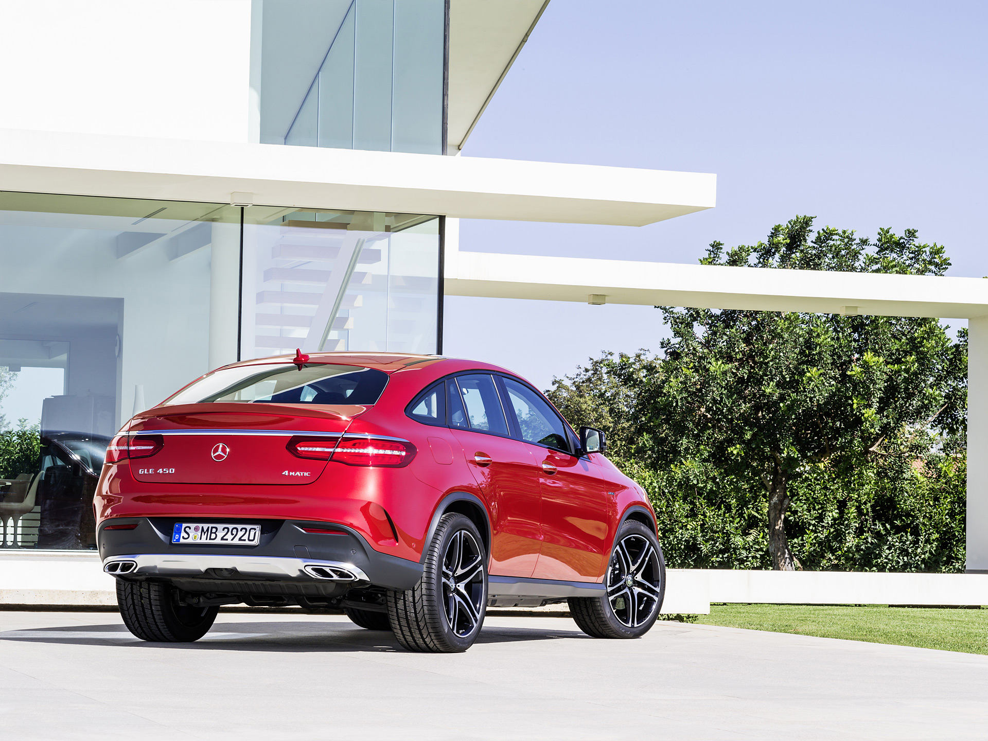  2016 Mercedes-Benz GLE450 AMG Coupe Wallpaper.