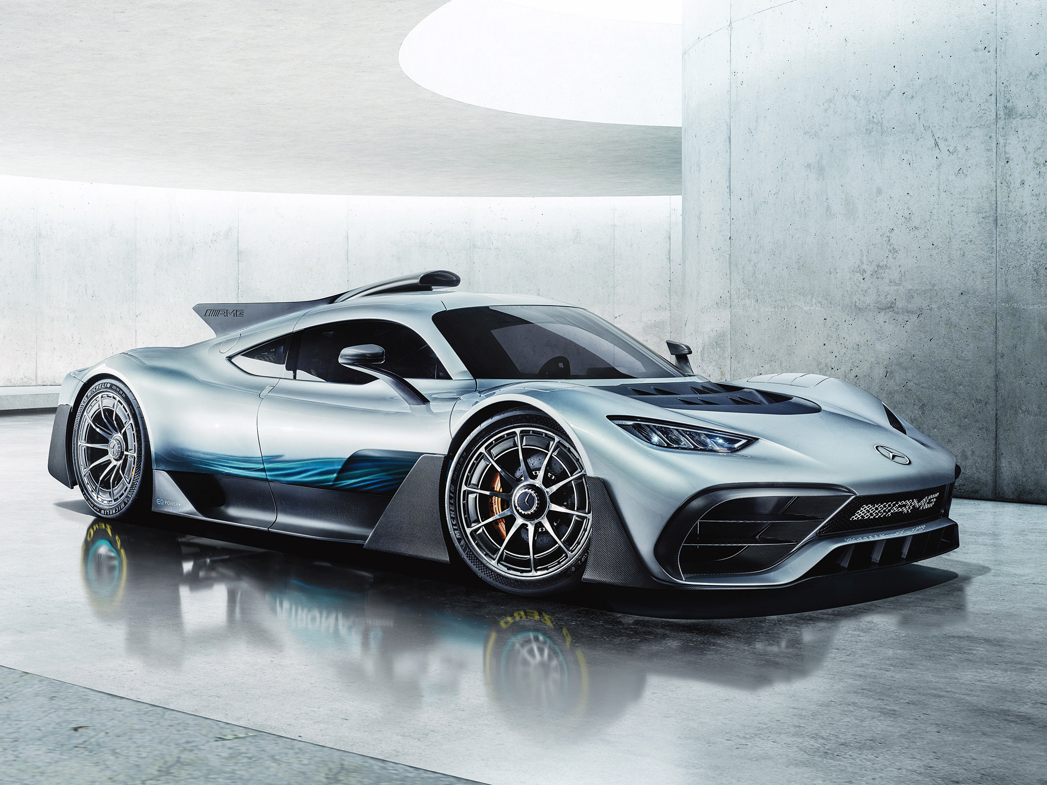  2017 Mercedes-AMG Project ONE Concept Wallpaper.