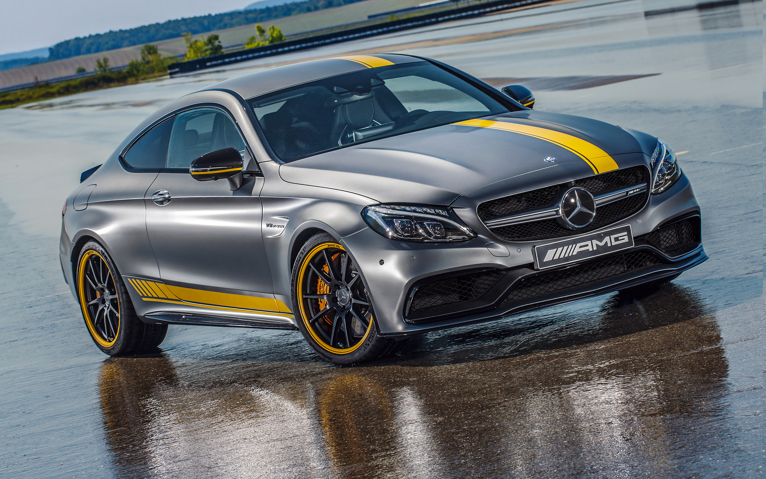  2017 Mercedes-Benz C63 AMG Coupe Edition 1 Wallpaper.